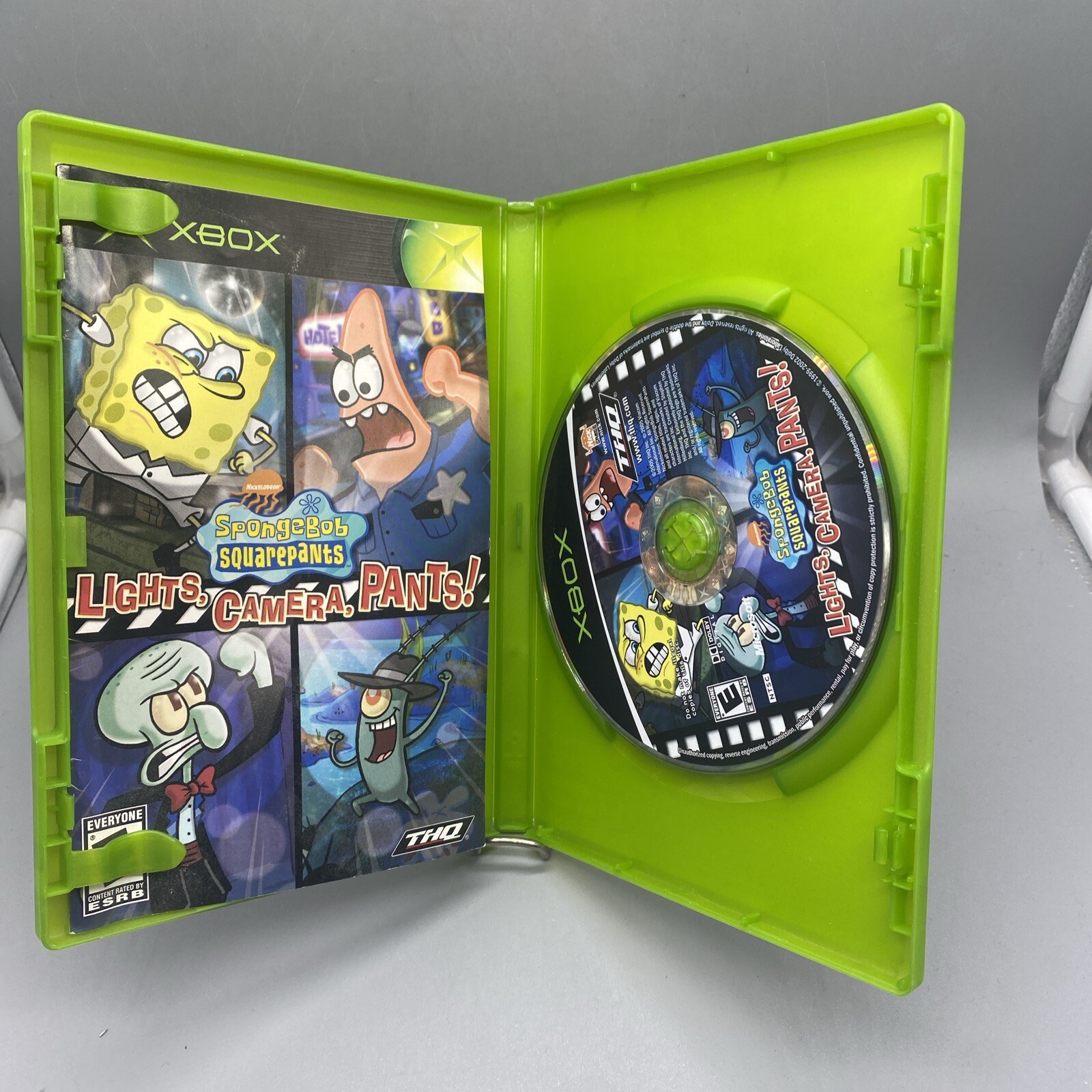 SpongeBob SquarePants: Lights, Camera, Pants (Microsoft Xbox, 2005)
