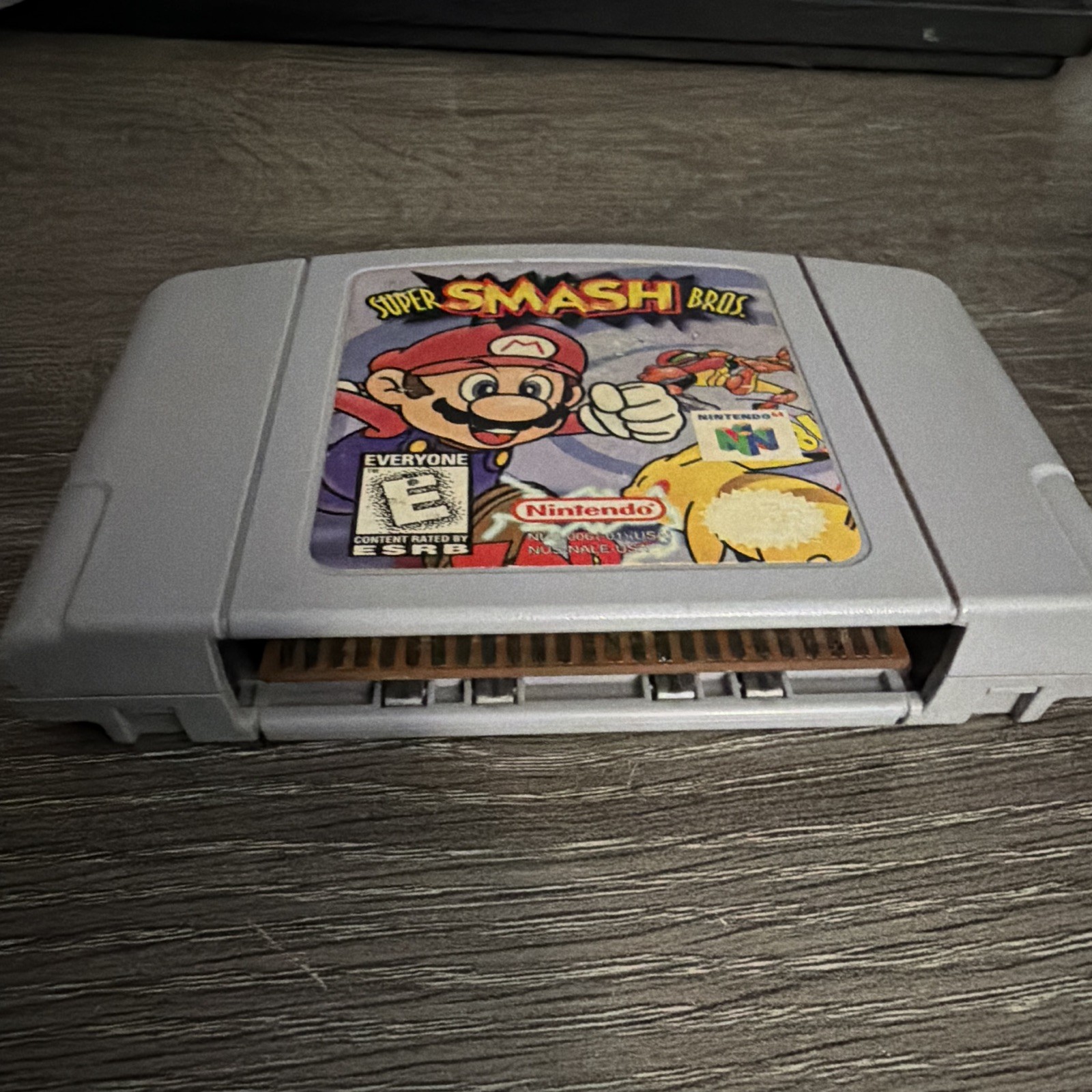 Nintendo Super Smash Bros. Nintendo 64 N64 Fighting Multiplayer Game Cartridge E