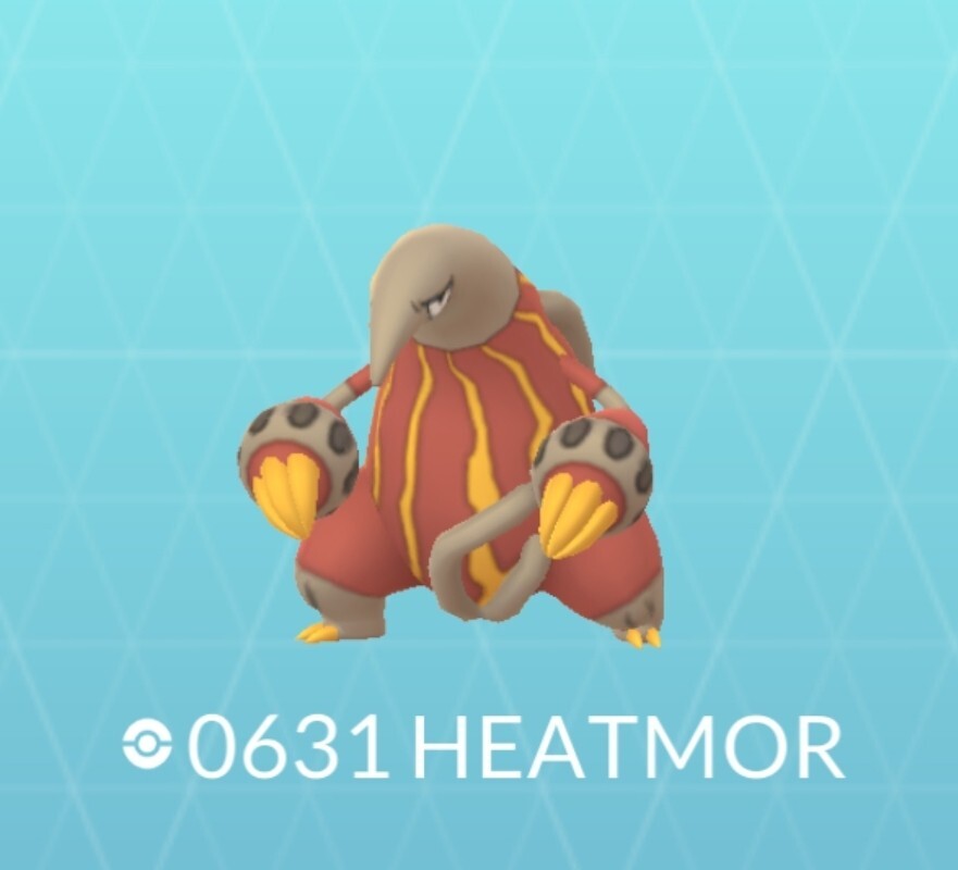 Pokémon Regional Heatmor Go TD