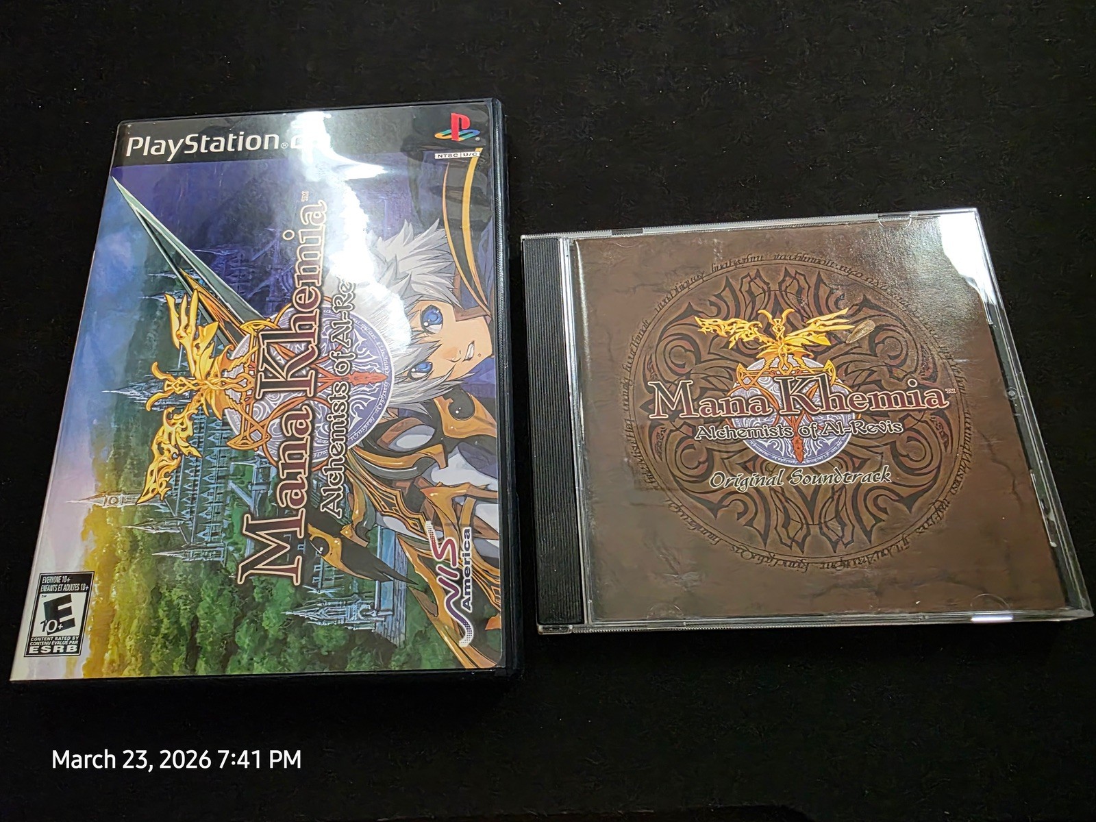 Mana Khemia: Alchemists of Al-Revis Premium Edition PS2 MINT CB+reg cd!