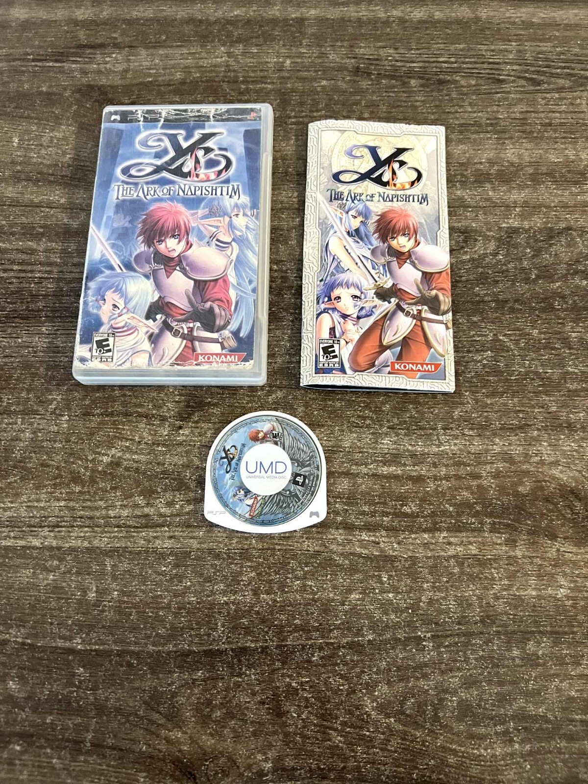 Ys: The Ark of Napishtim (Sony PSP, 2006) COMPLETE! Tested & Working!