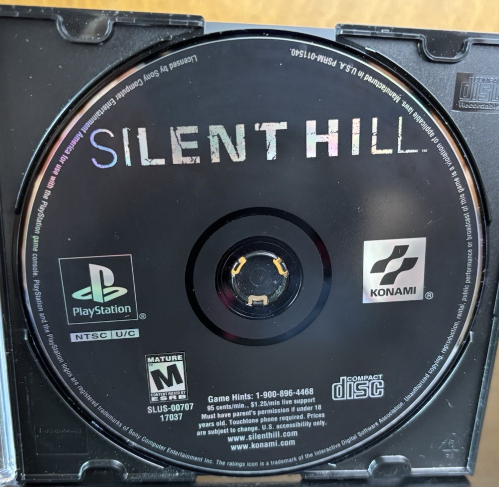 Silent Hill (Sony PlayStation) GH Disk ONLY Tested, Working *READ, SEE PICTURES*