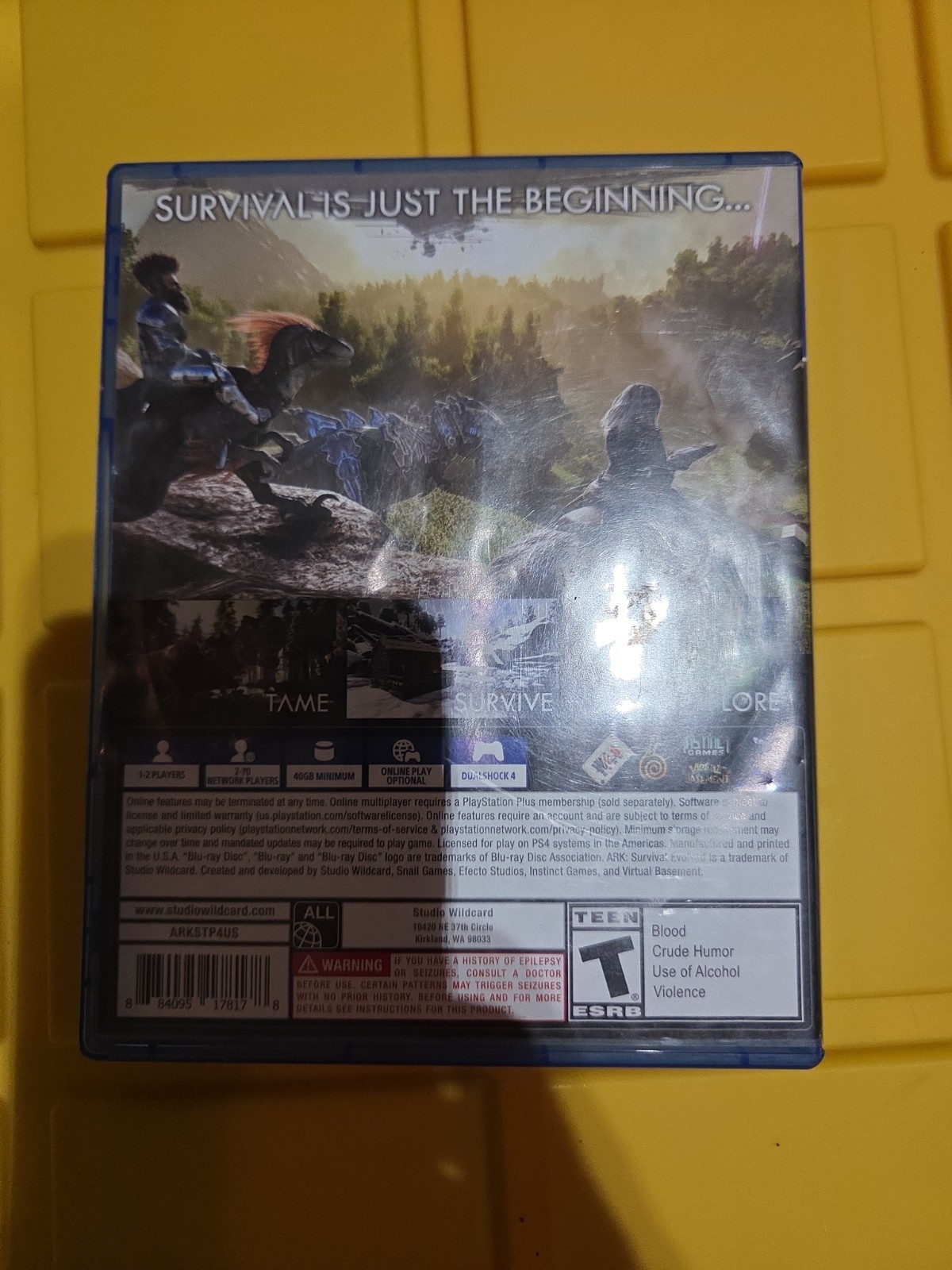 Studio Wildcard Ark: Survival Evolved (Sony PlayStation 4, 2017)