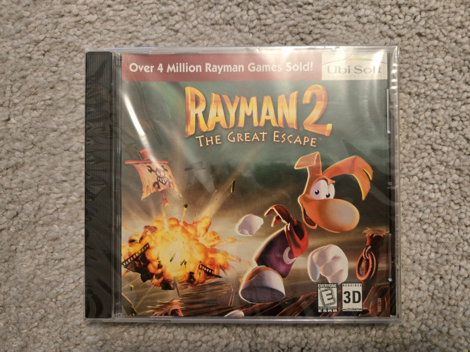 Rayman 2 The Great Escape (PC CD-ROM, 1999) Brand New Sealed