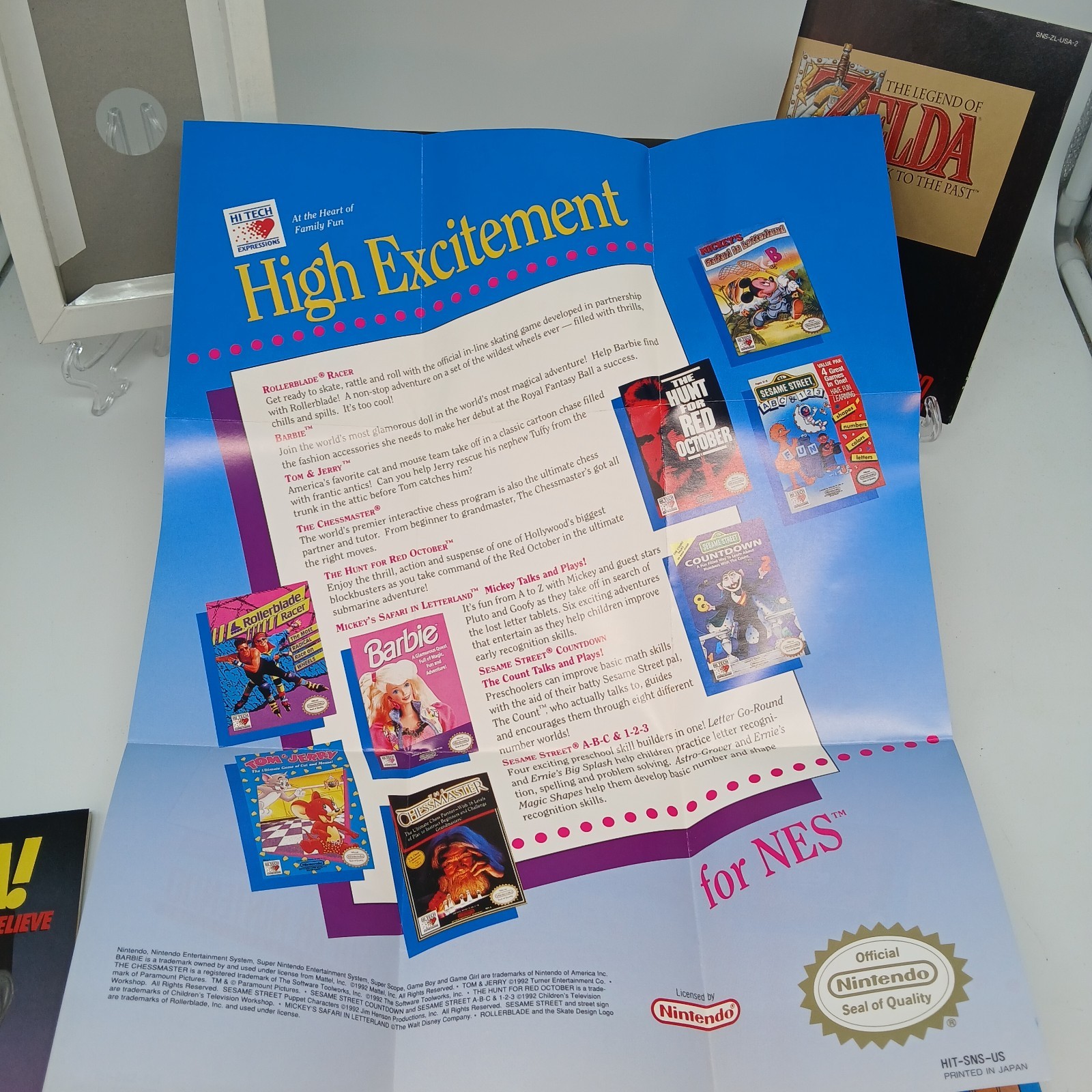 The Legend of Zelda: A Link to the Past (Nintendo SNES, 1992) Original