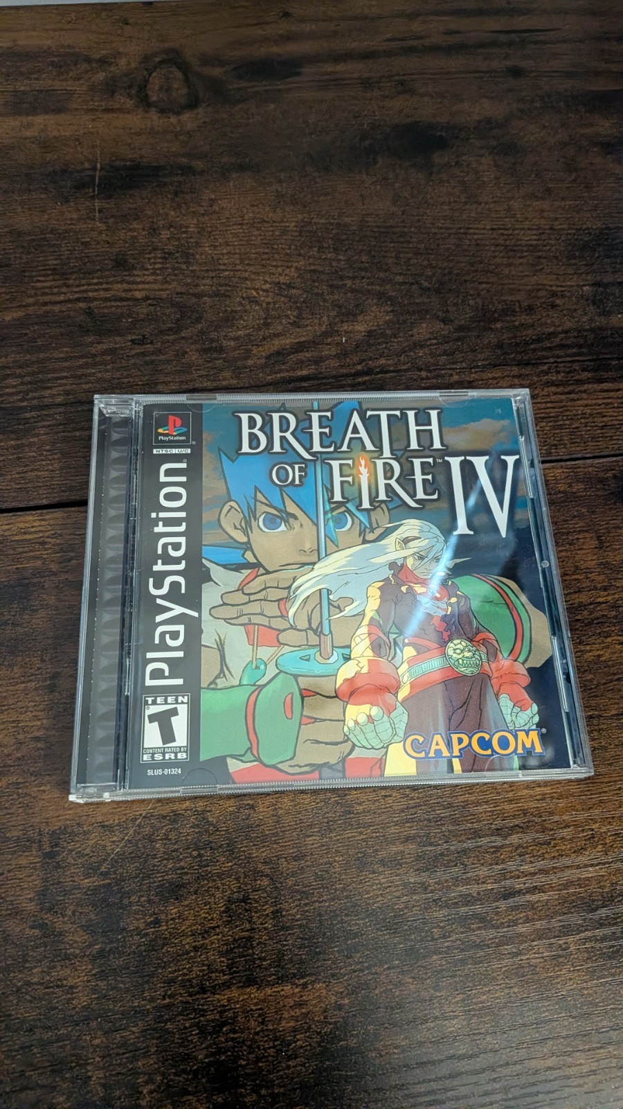 Breath of Fire IV (Sony PlayStation 1, 2000) CIB Game Case Manual