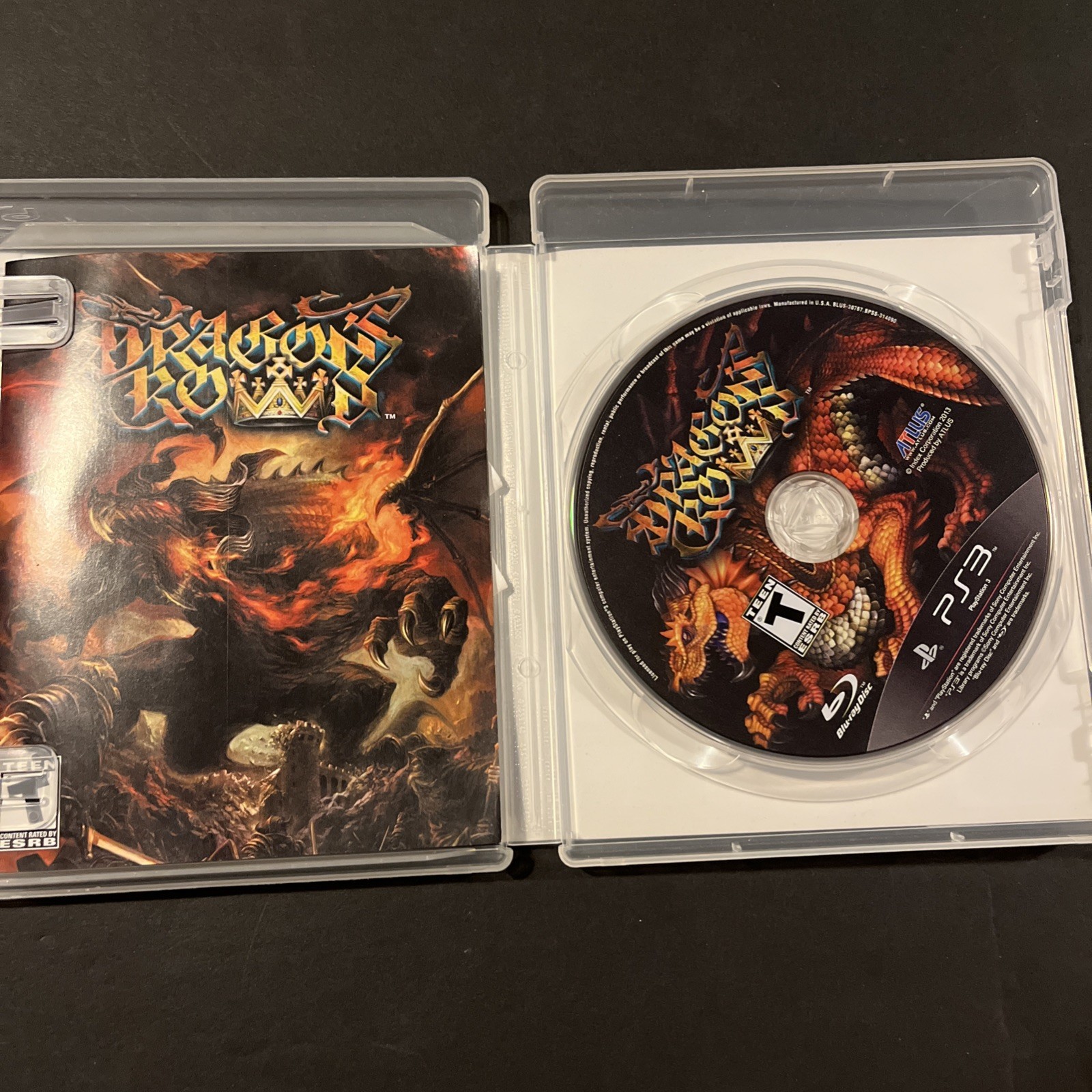 DRAGON’S CROWN Sony Playstation 3 Video Game PS3 CIB Complete Tested/Working