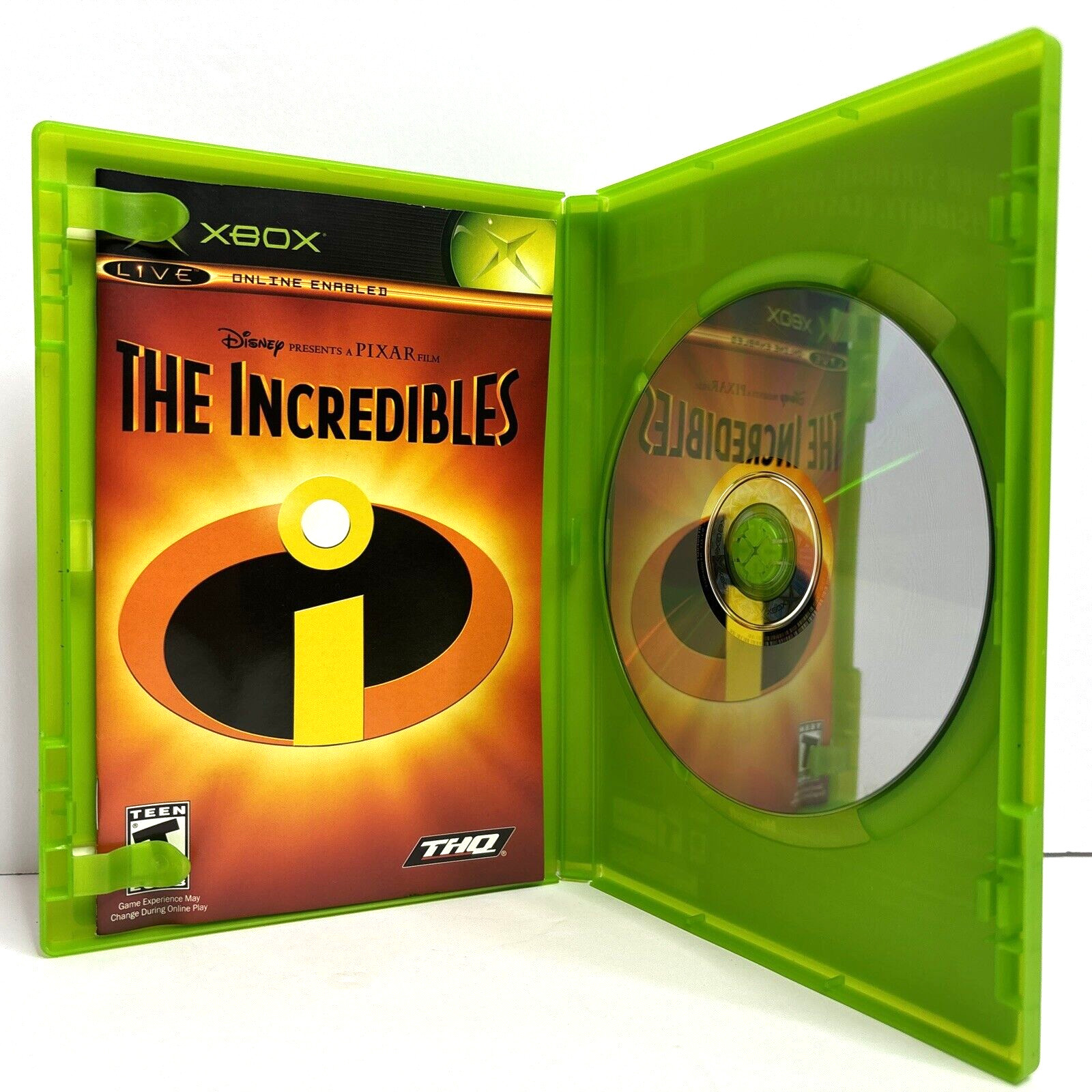 The Incredibles (Microsoft Xbox, 2004) Family Kids game – Complete w/Manual CIB