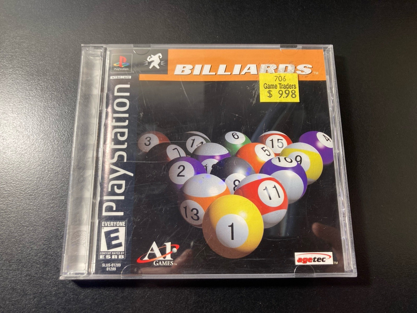 Billiards (Sony PlayStation 1, 2001)
