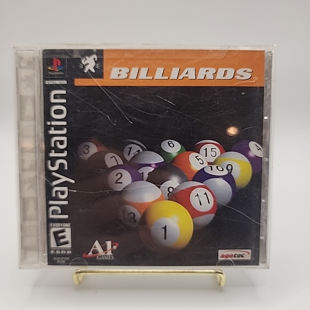 Billiards PlayStation 1 PS1 Complete