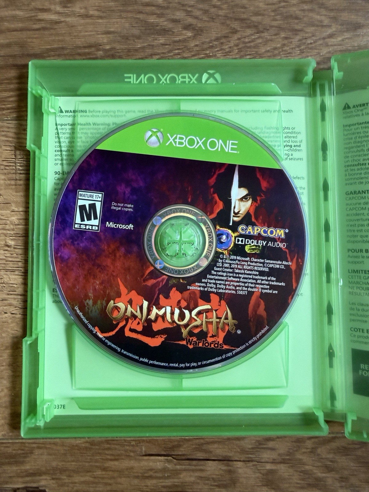 Onimusha: Warlords (Microsoft Xbox One) Great Disk – Fast Shipping!