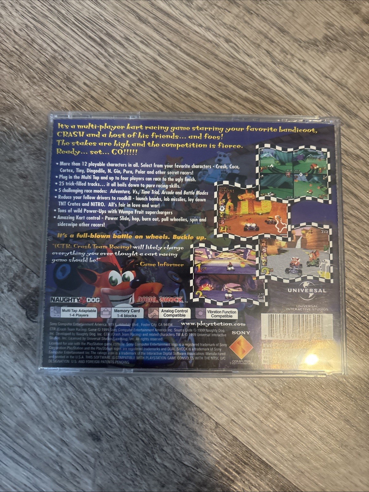 CTR: Crash Team Racing (PlayStation 1, 1999)