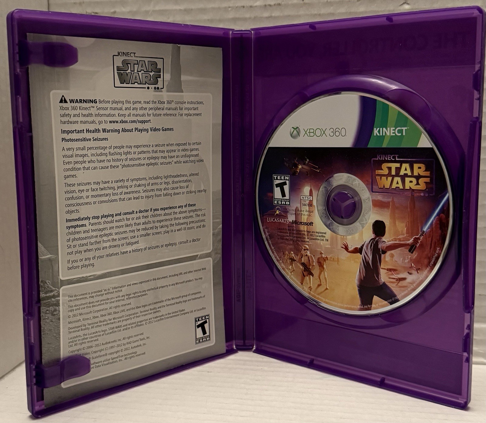 Kinect Star Wars (Microsoft Xbox 360, 2012)