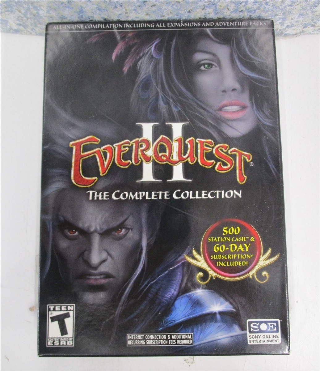 Video Game PC EverQuest II 2 The Complete Collection NEW