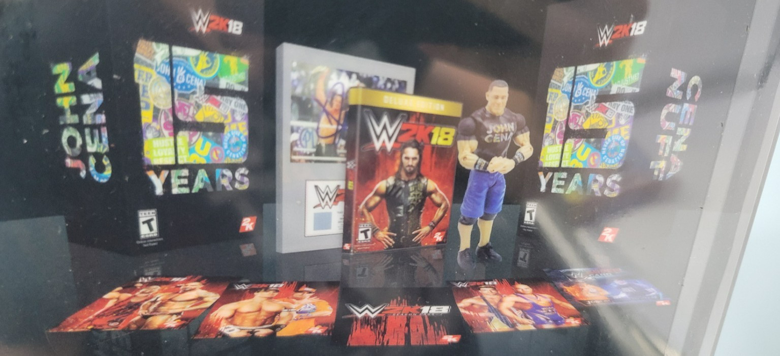 WWE 2K18 Cena (Nuff) Collectors Edition (Microsoft Xbox One, 2017) BRAND NEW