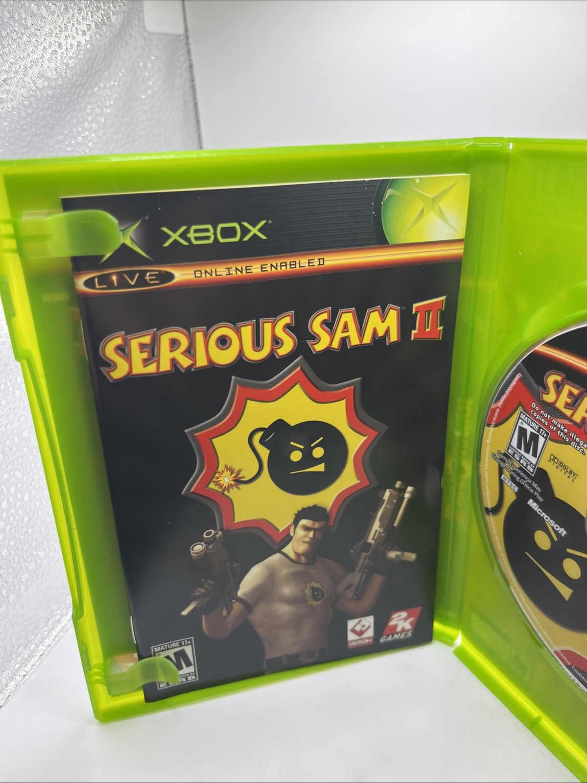 Serious Sam 2 II (Xbox, 2005) Complete w/ Manual – Tested