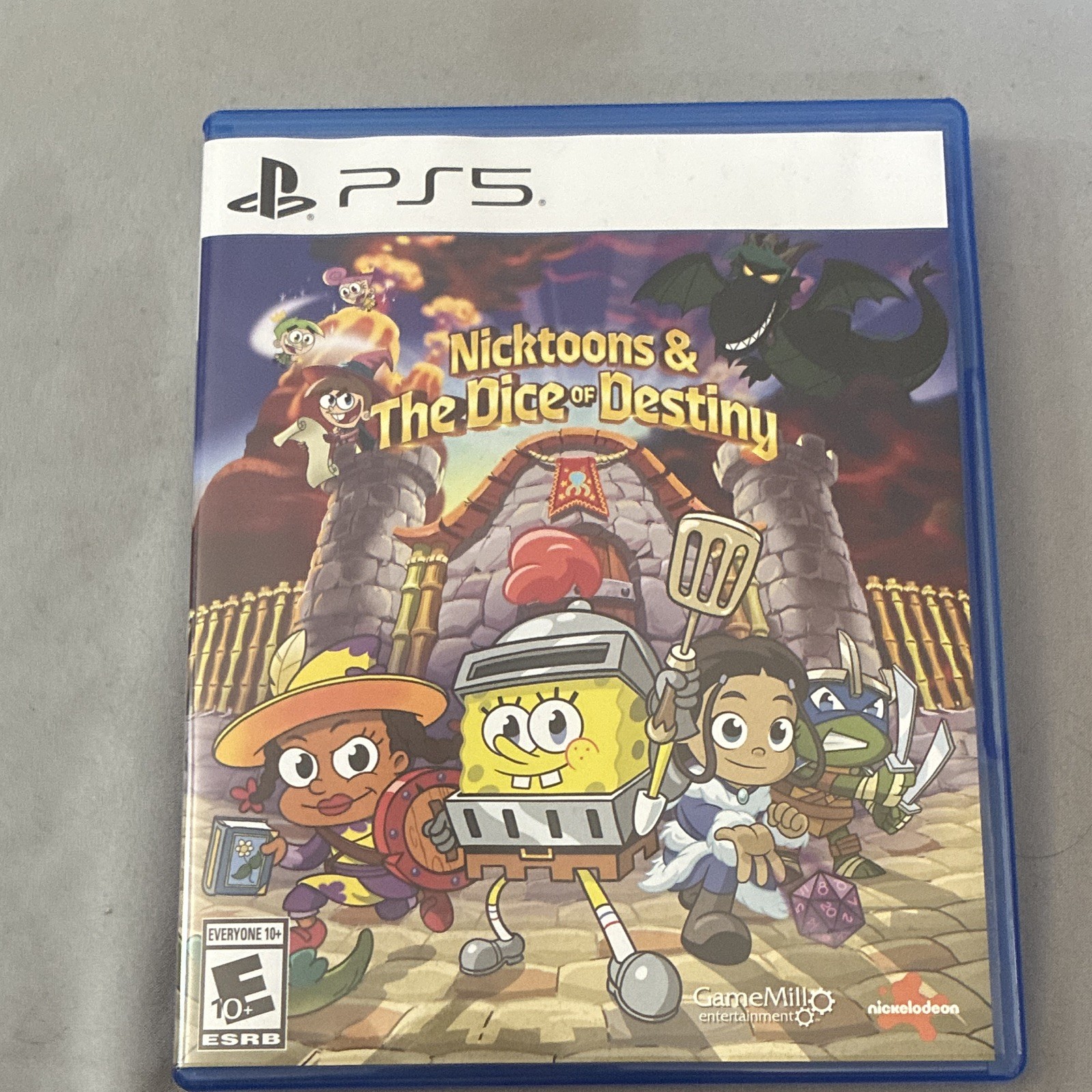 GameMill Entertainment Nicktoons & The Dice of Destiny PS5 Multiplayer E10+ 2025