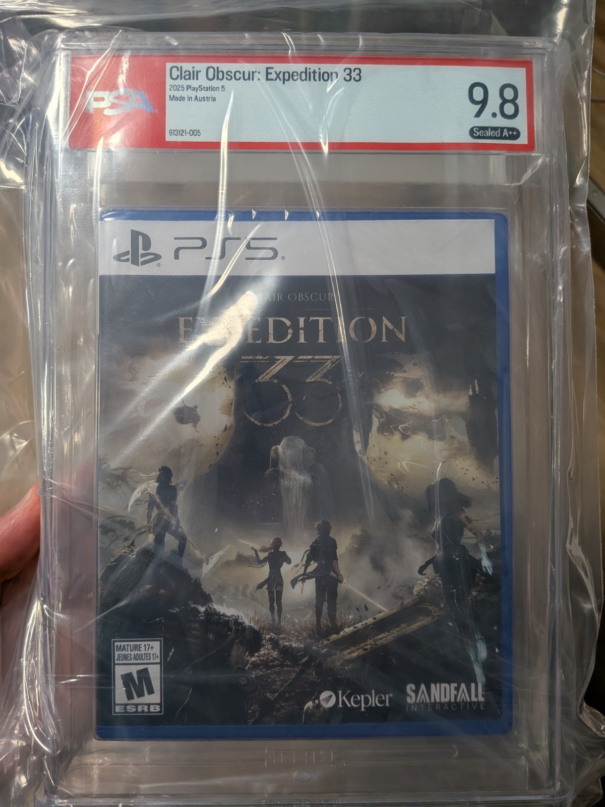 Clair Obscur: Expedition 33, Sony PlayStation 5, PS5, PSA Graded 9.8 A++