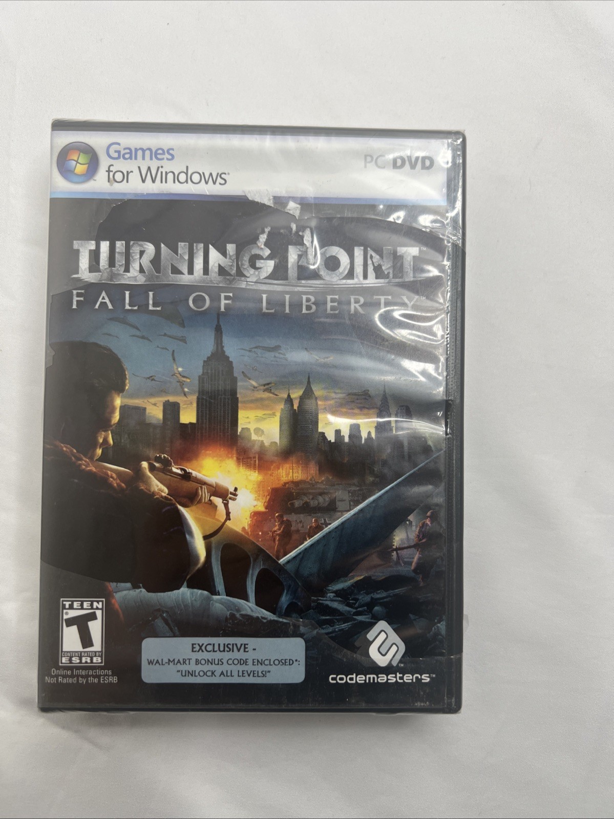 Turning Point: Fall of Liberty (PC, DVD-ROM, 2008) – Brand New & Factory Sealed