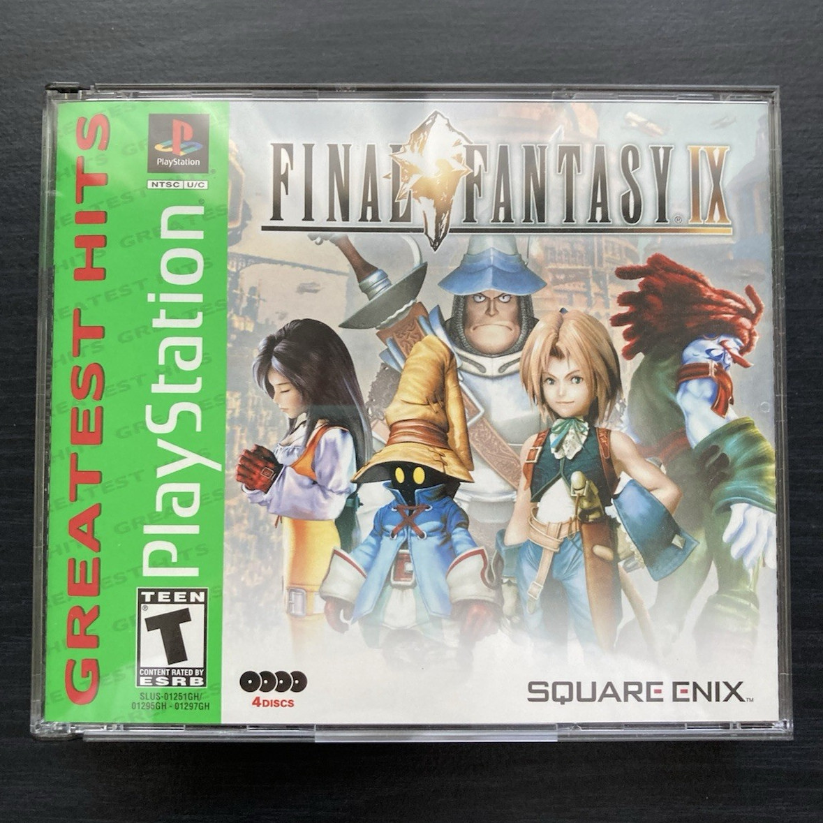 Final Fantasy IX 4-Disc Set (PS1) RPG T NTSC 2000 Pristine, Manual Included