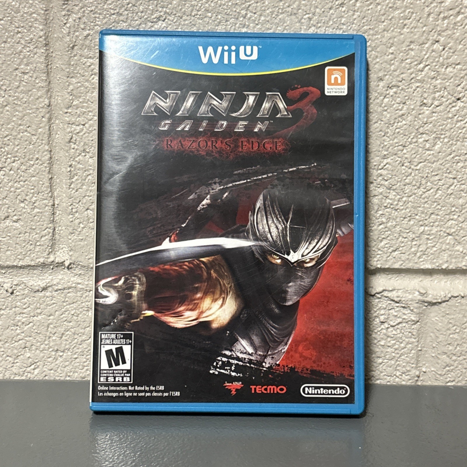 Ninja Gaiden Razor’s Edge 3 Nintendo Wii U Complete In Box
