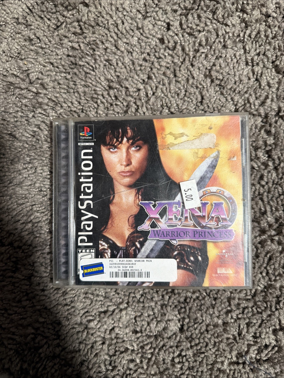 Xena: Warrior Princess (Sony PlayStation 1, 1999) Action & Adventure Video Game