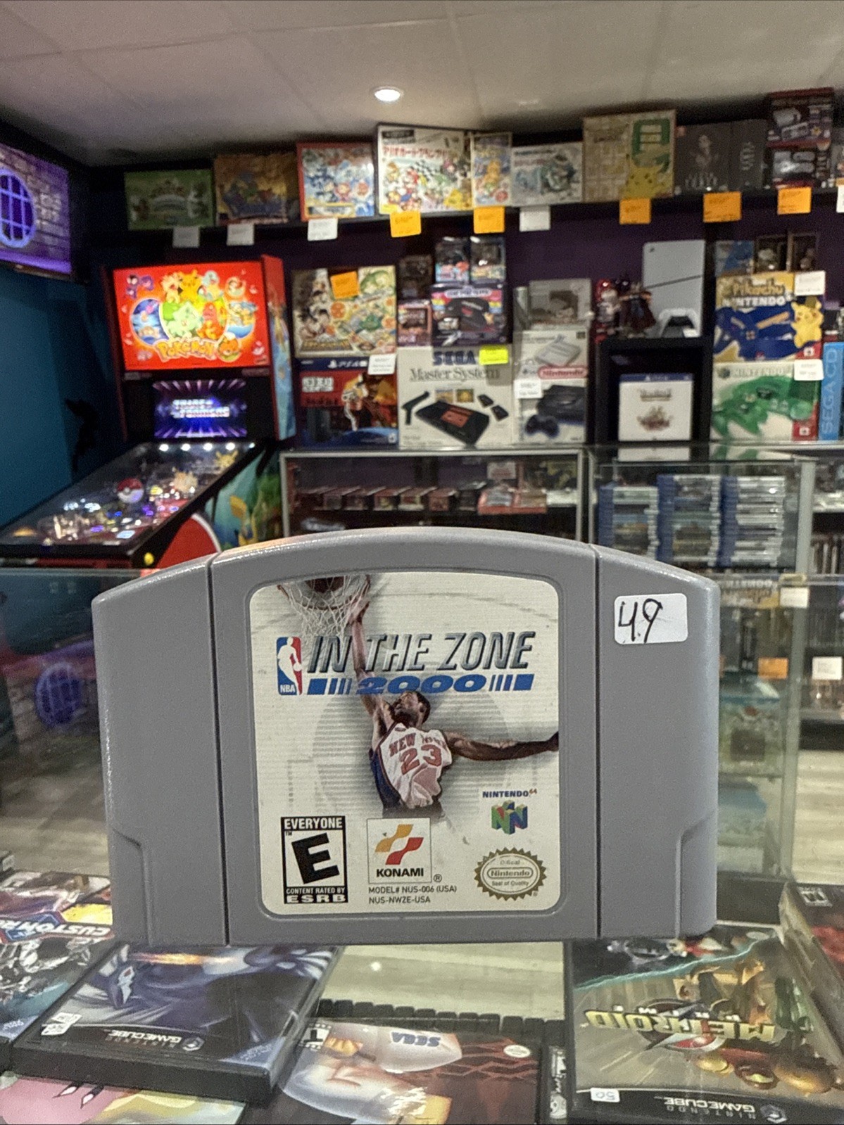 NBA In the Zone 2000 – Nintendo 64 N64 Authentic – Tested