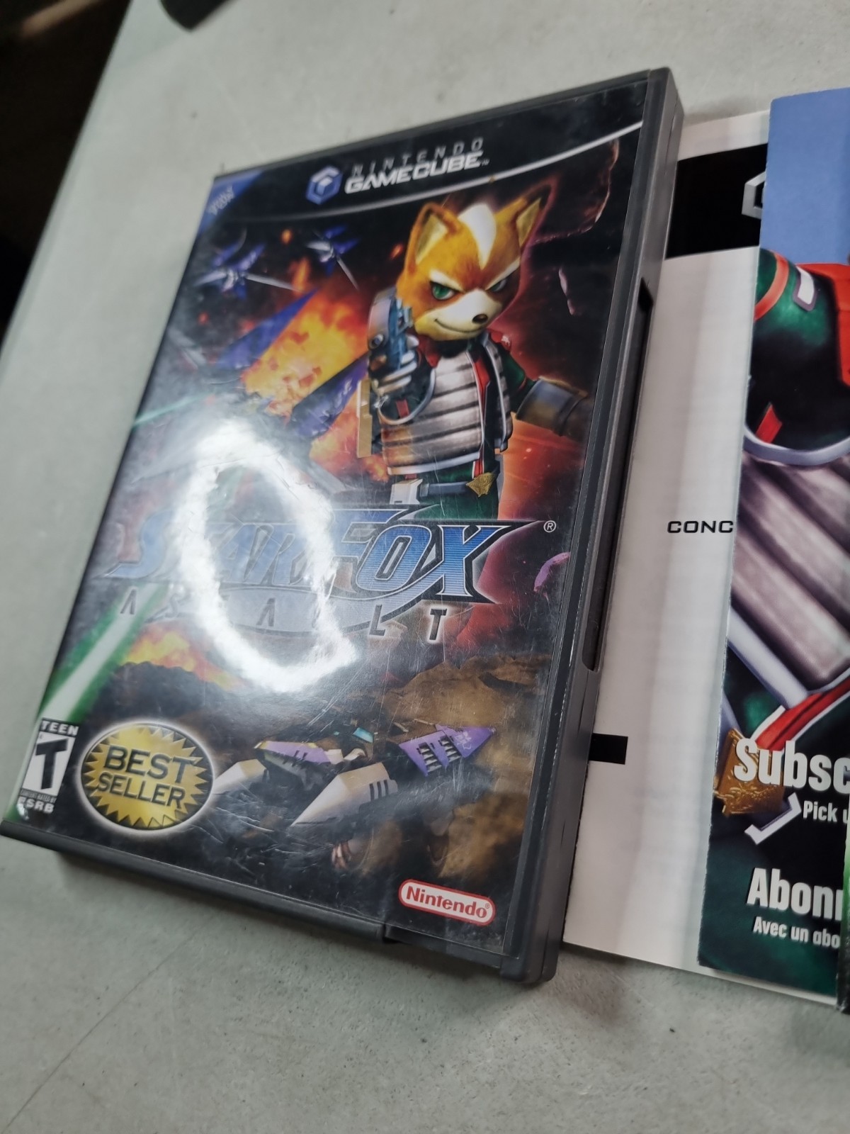 Star Fox: Assault (Nintendo GameCube, 2005) – Complete CIB w/ Manual Inserts