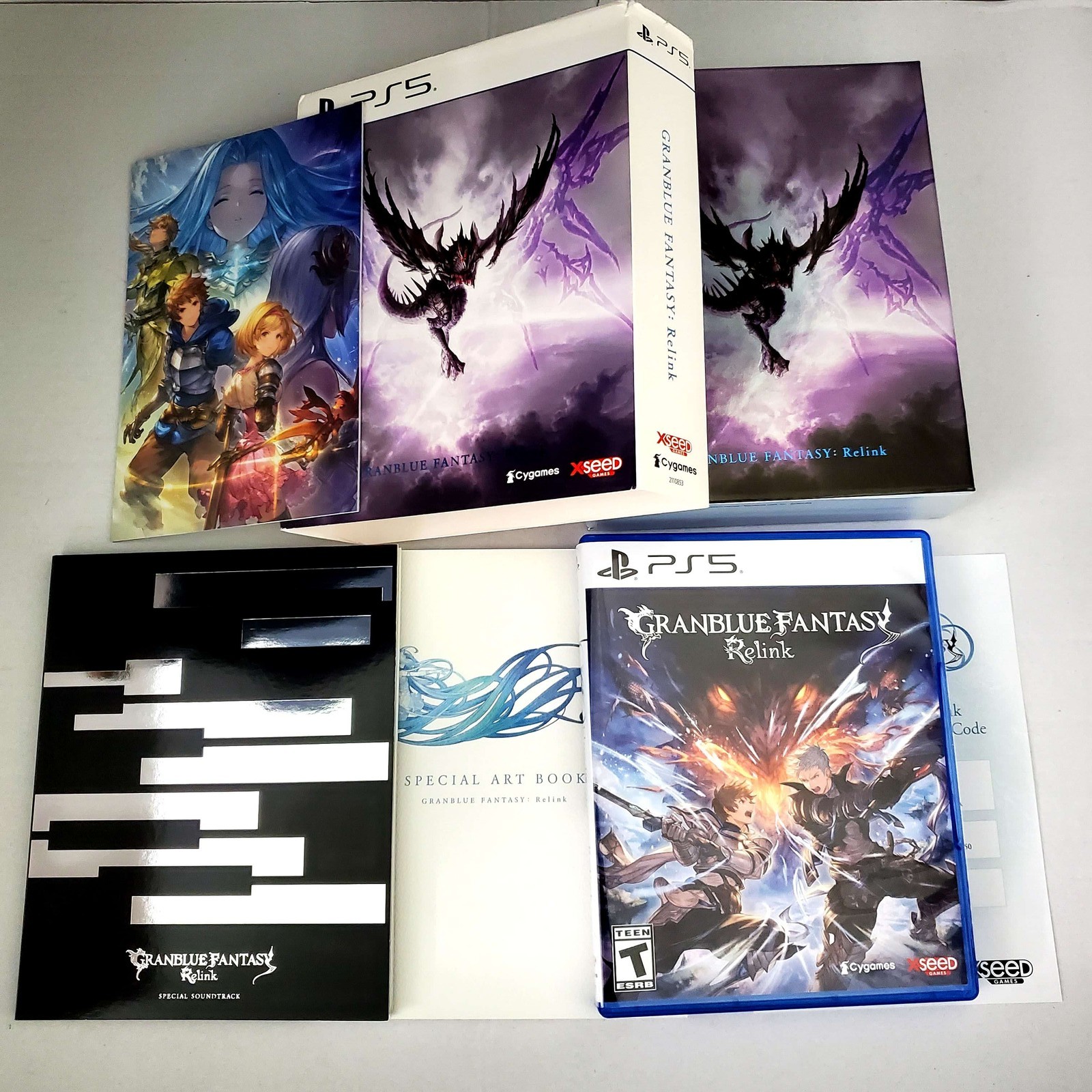 Granblue Fantasy Relink – Sony Playstation 5 PS5 Tested 1Y Guarantee