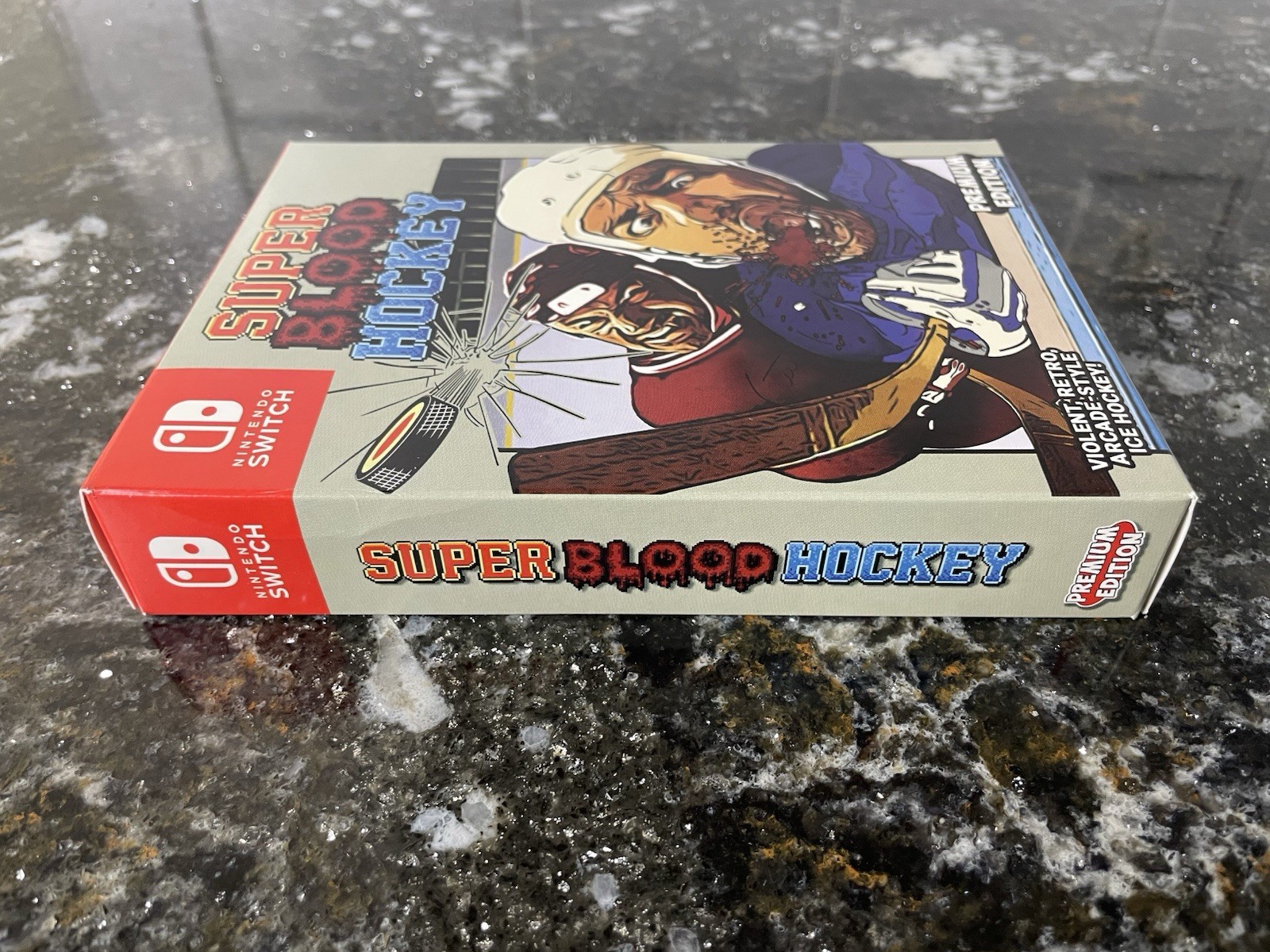 Super Blood Hockey – Nintendo Switch – Premium Edition #1 RARE!!