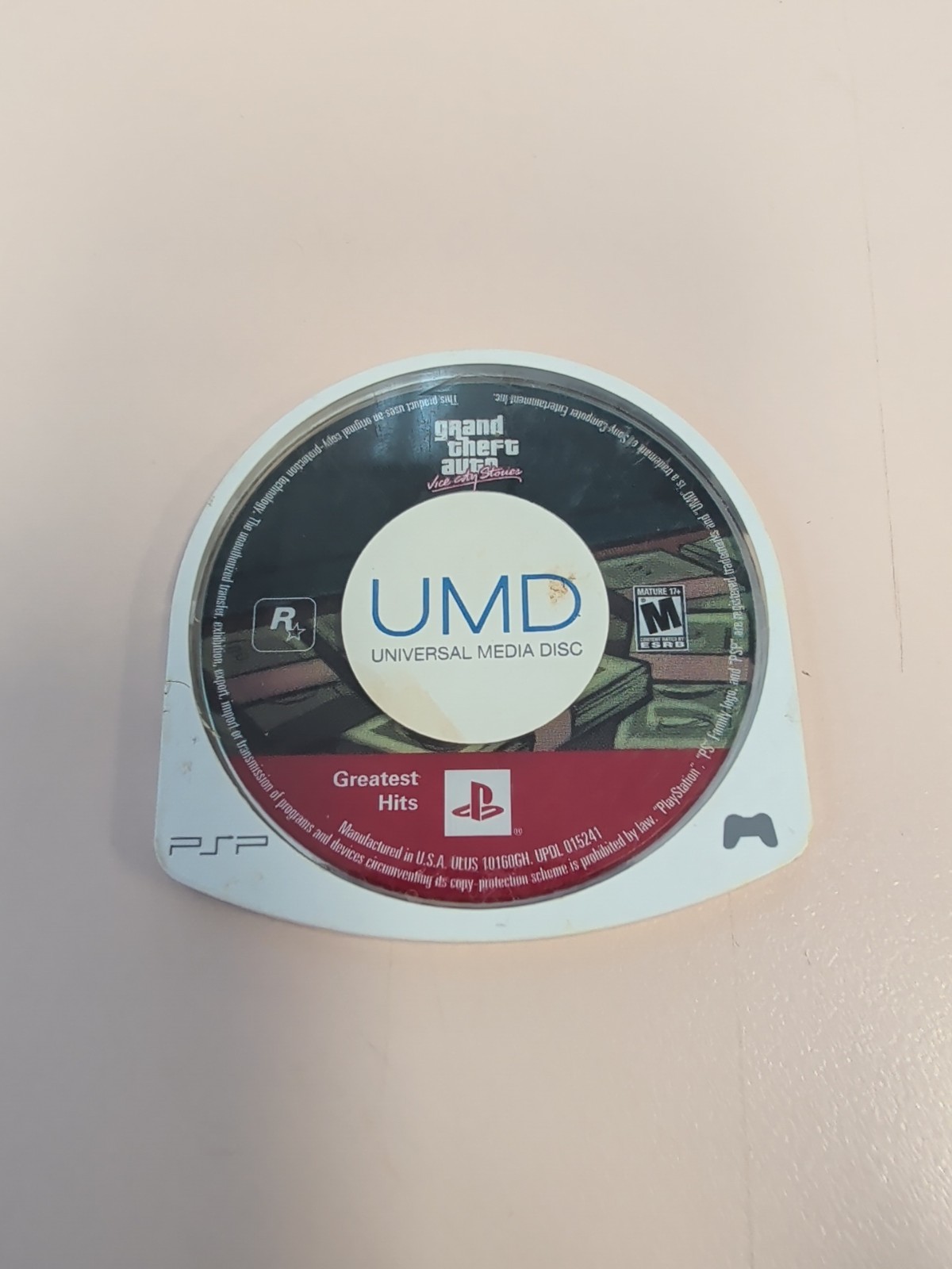 Grand Theft Auto: Vice City Stories (Sony PSP, 2006) – Disc Only