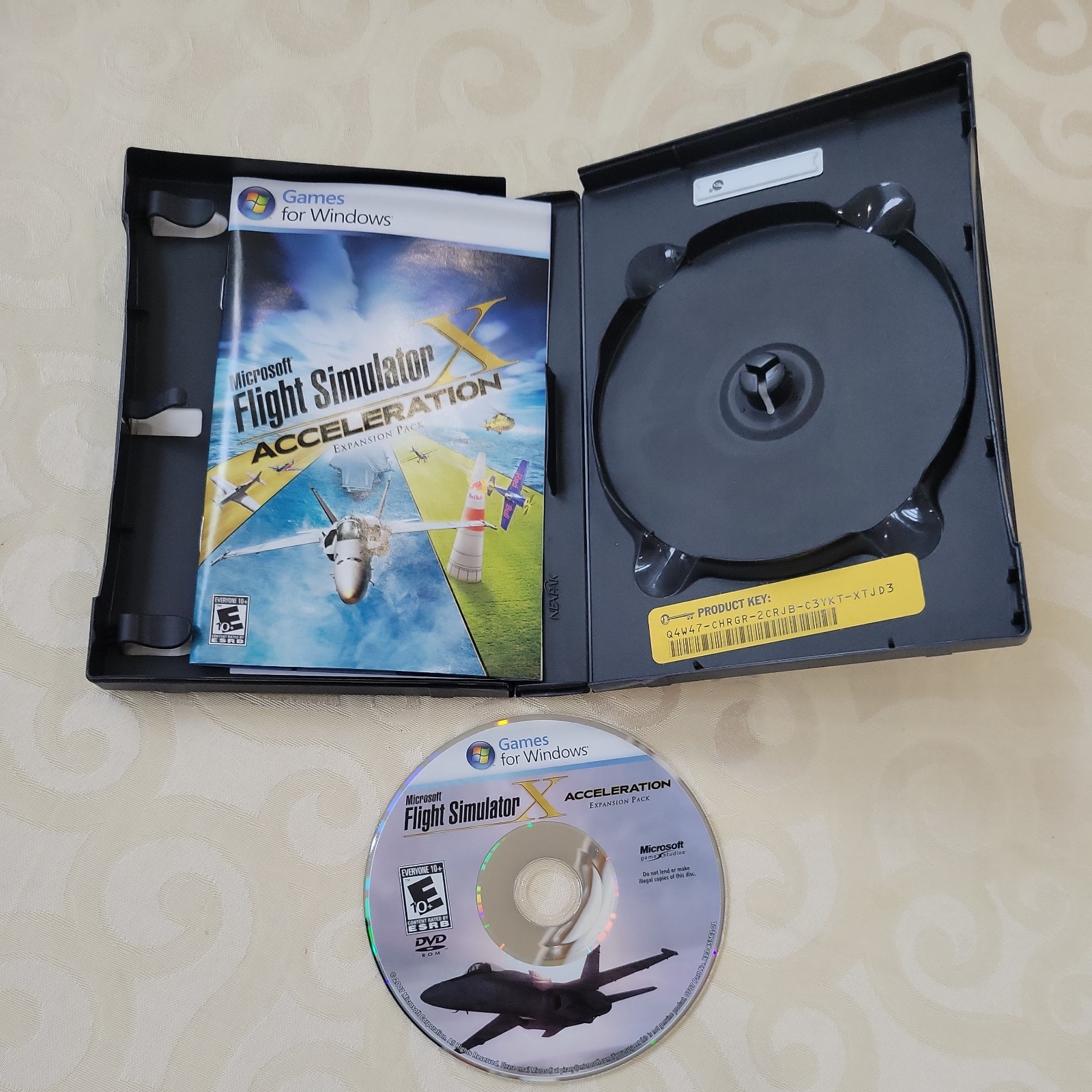 Microsoft Flight Simulator X Deluxe Edition & Acceleration Expansion Pack PC DVD