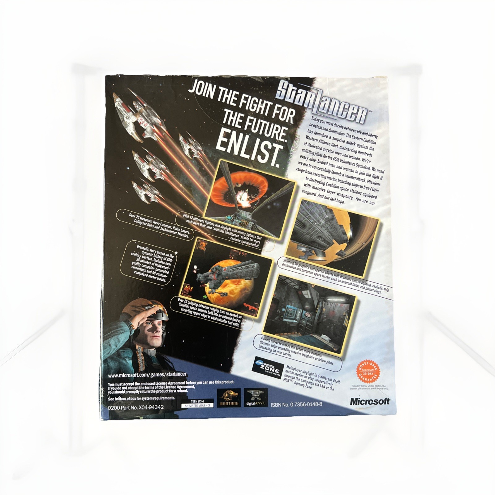 StarLancer PC (2000) Big Box NEW FACTORY SEALED Space Combat Sim Classic! VGC