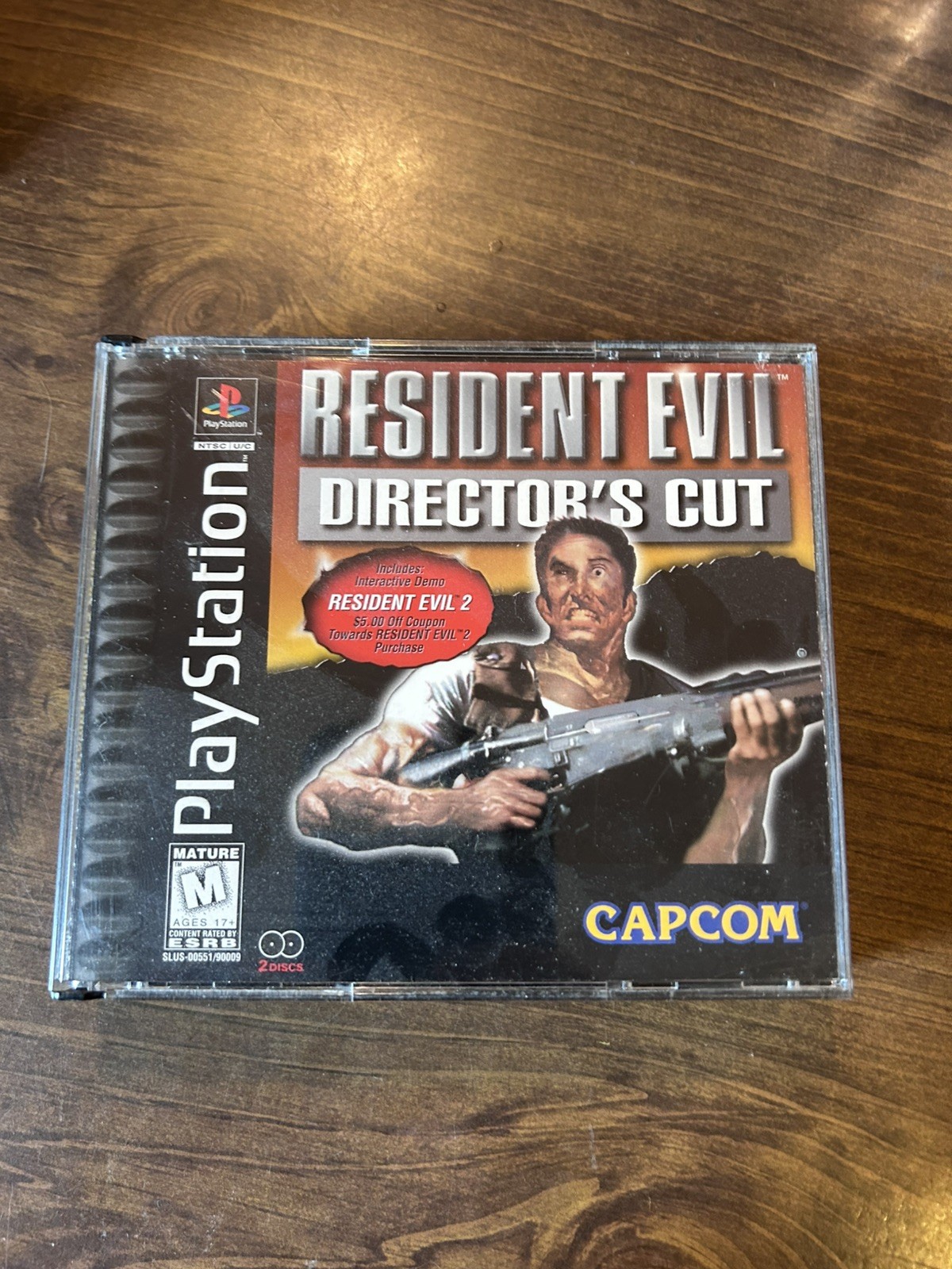 Resident Evil: Director’s Cut (Sony PlayStation, 1998) CiB w/Manual & Demo Disc