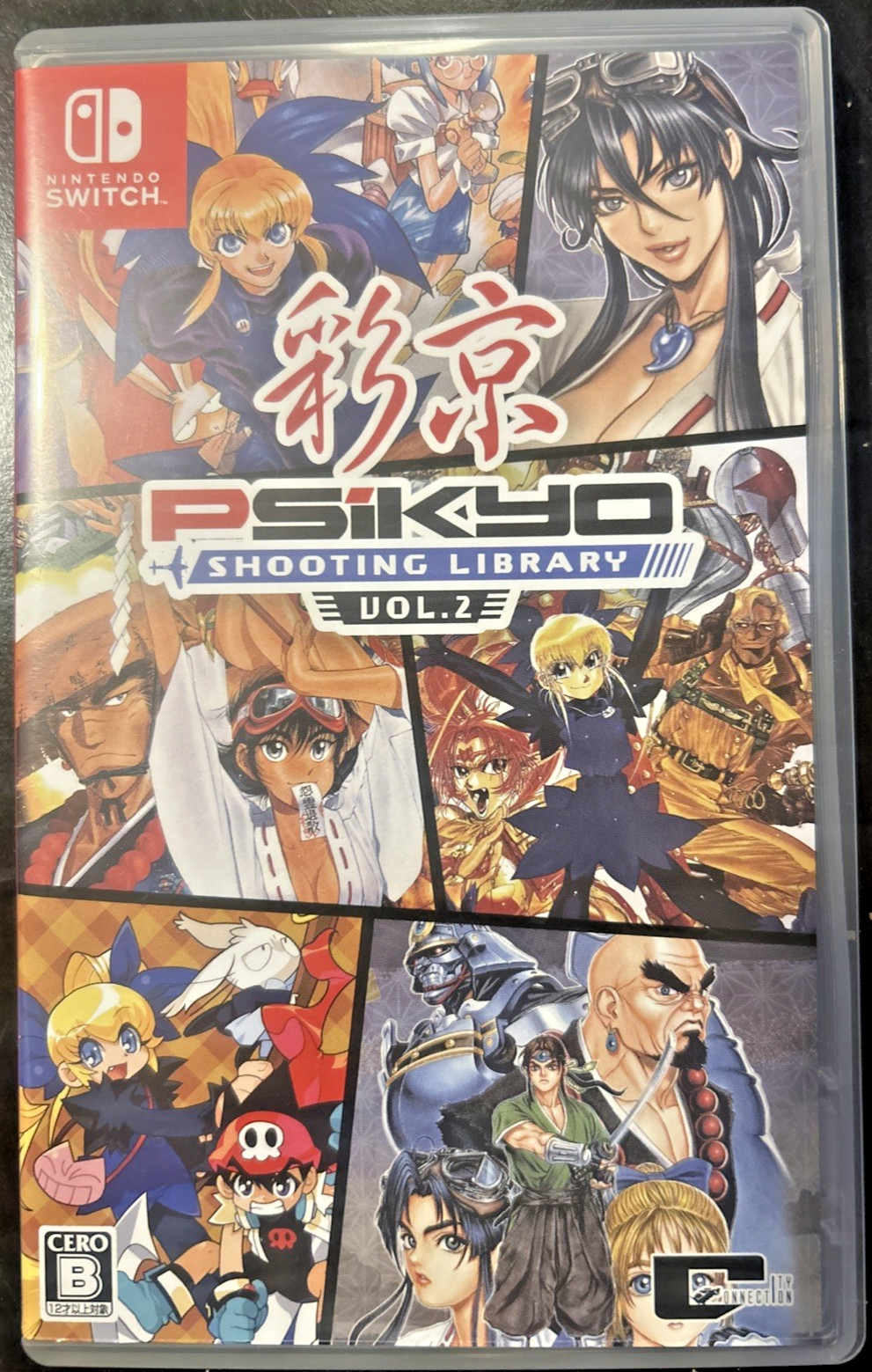 PSiKYO SHOOTING LIBRARY VOL. 2 Switch Japanese Japan Game Complete US SELLER!