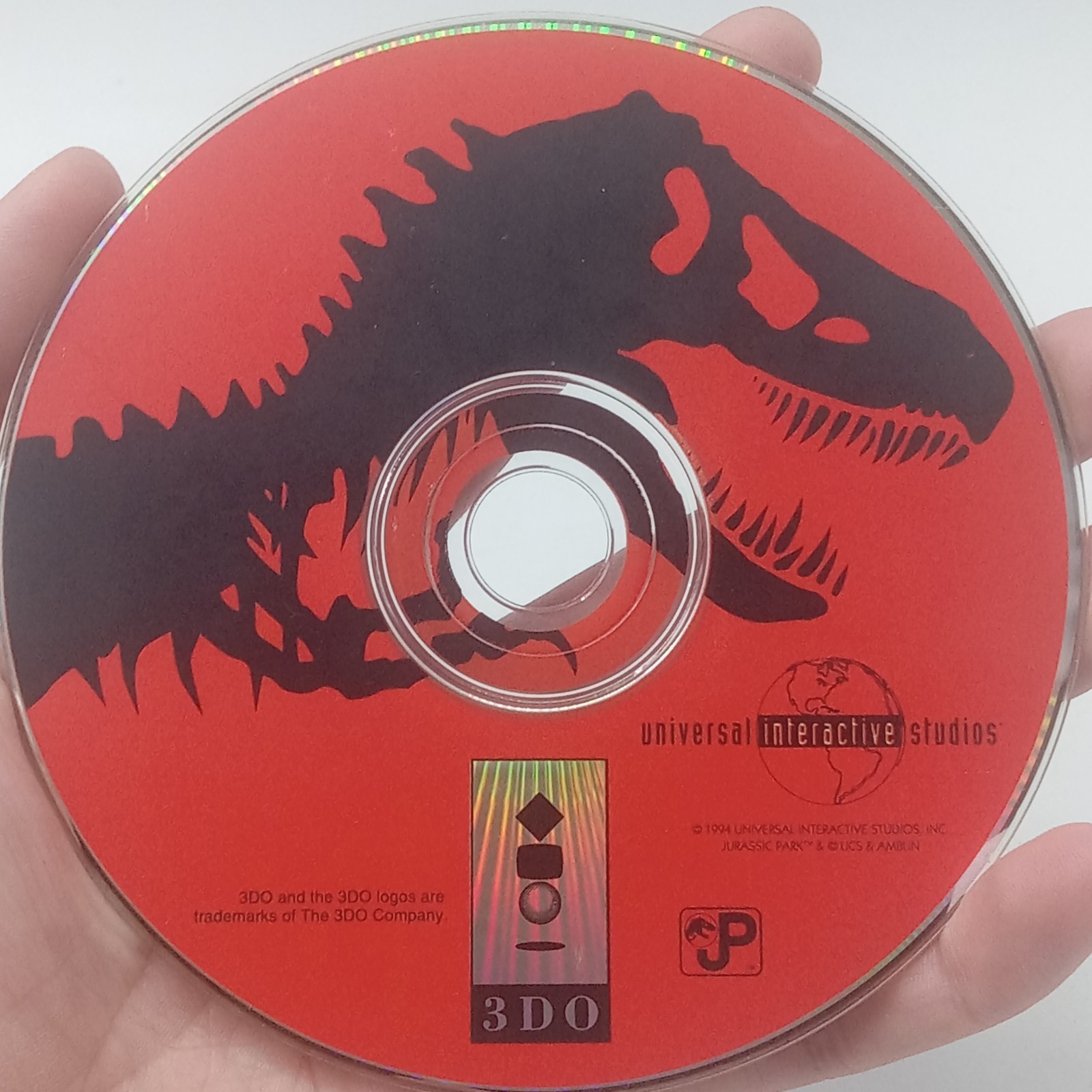 Panasonic 3DO Jurassic Park Interactive Disc Only Untested