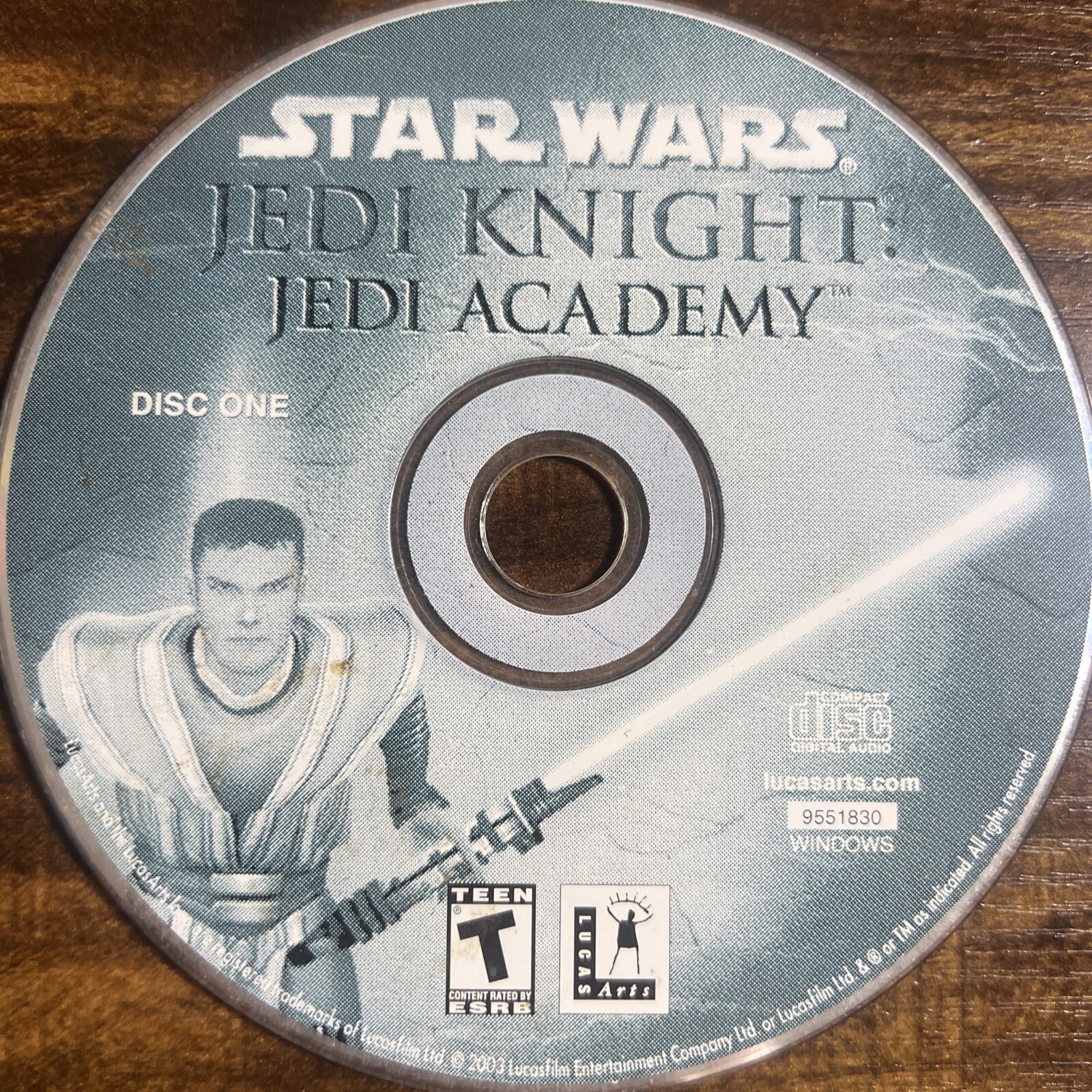 Star Wars Jedi Knight: Jedi Academy 2 Discs Only PC Computer Game Windows 98