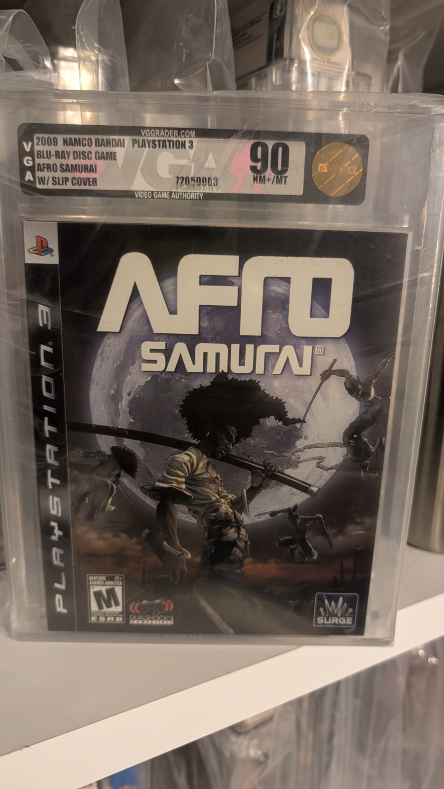 Afro Samurai Sony PlayStation 3 PS3 First Print Rare VGA 90 NM+/MT Sealed New