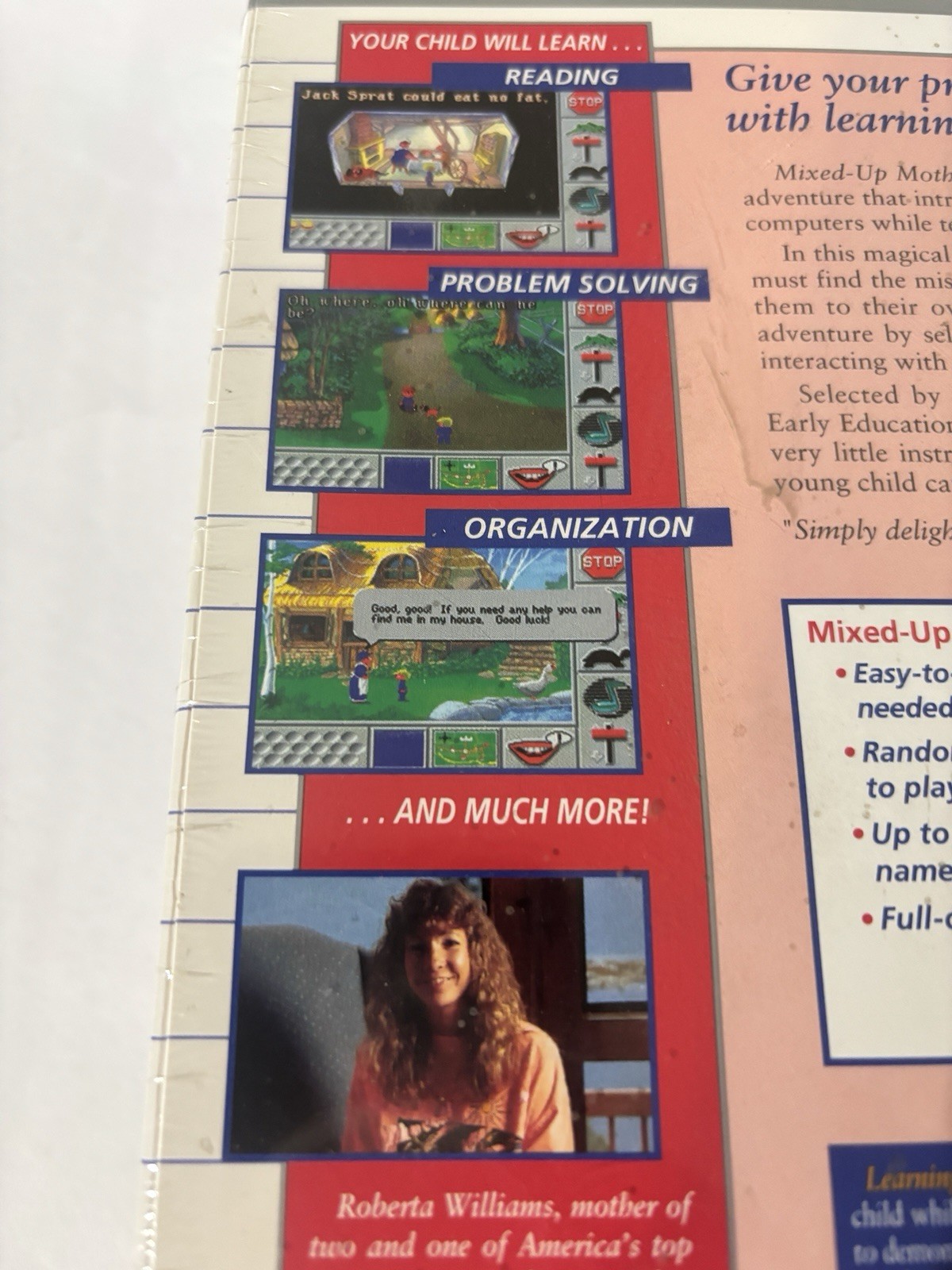 Roberta Williams’ Mixed-Up Mother Goose, 1991, Big Box, New & Sealed