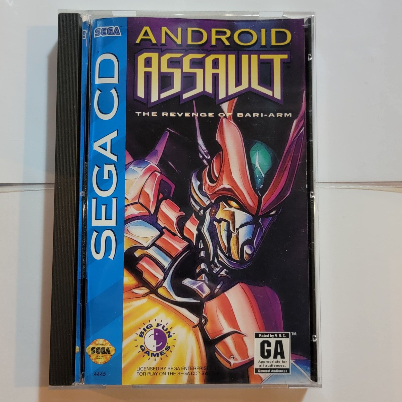 Android Assault: The Revenge of Bari-Arm (Sega CD)