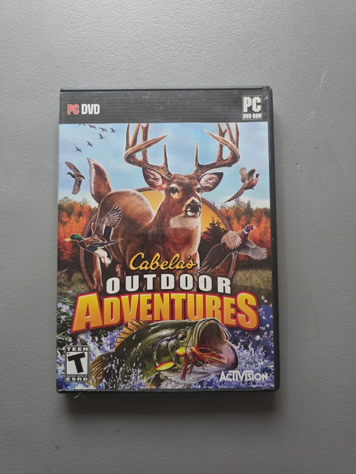 Cabela’s Outdoor Adventures Hunting Fishing PC Win XP Vista 7 – DVD-ROM FREE S&H