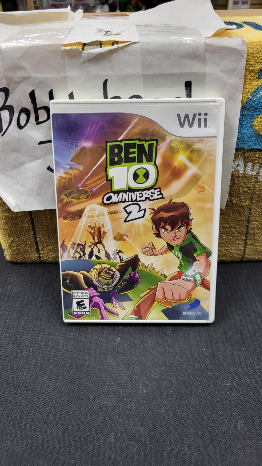 BEN 10 OMNIVERSE 2 NINTENDO WII VIDEO GAME IN CASE SEE PICTURES ON MANUAL