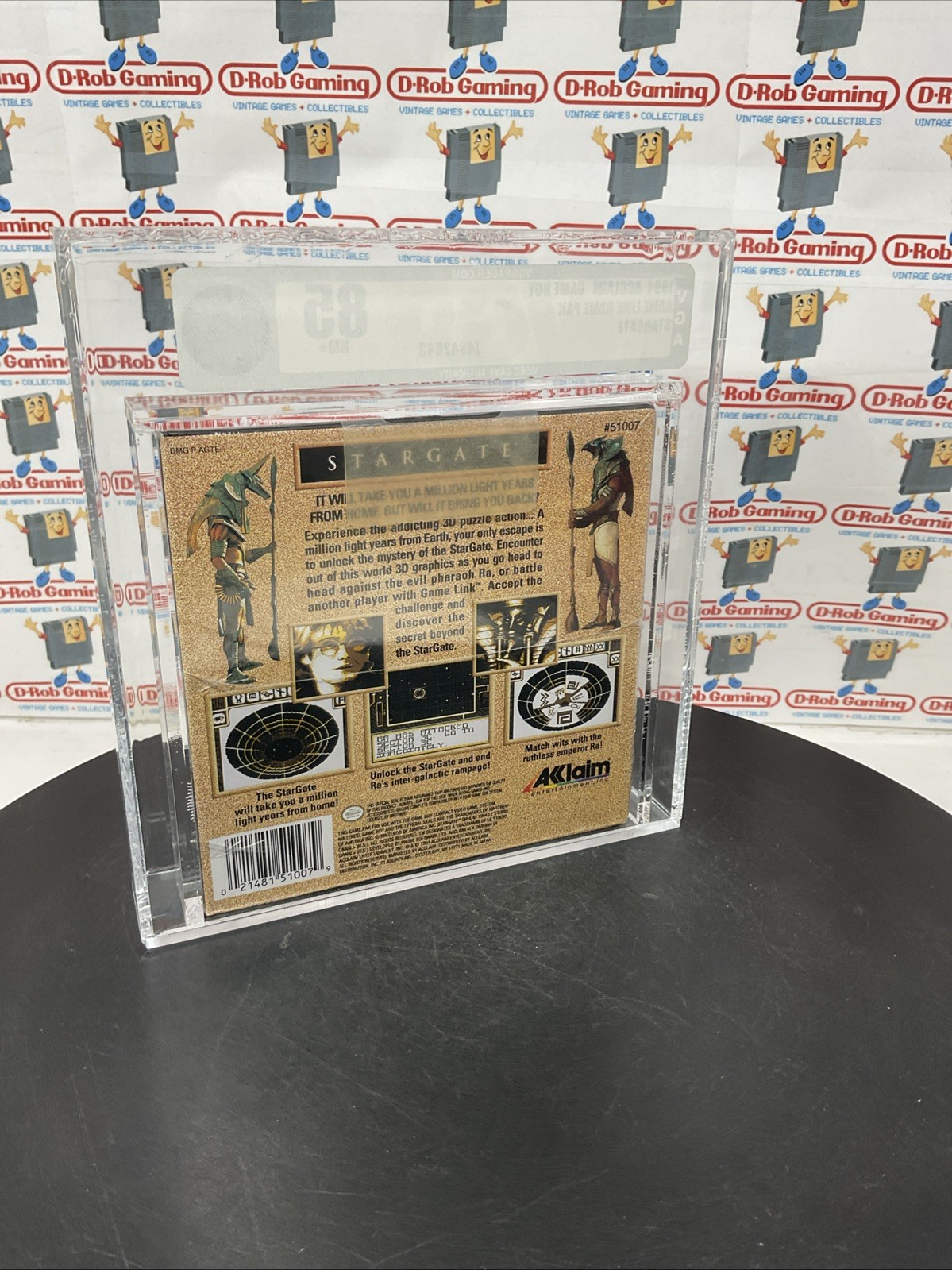 Stargate the video Game Nintendo Gameboy NES SNES New Sealed VGA WATA CGC PSA
