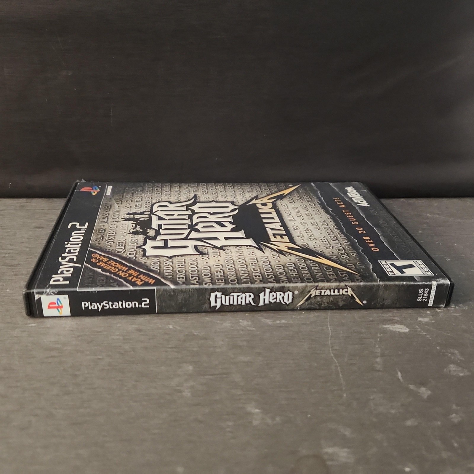 Guitar Hero Metallica Sony PlayStation 2 PS2 Music Game CIB