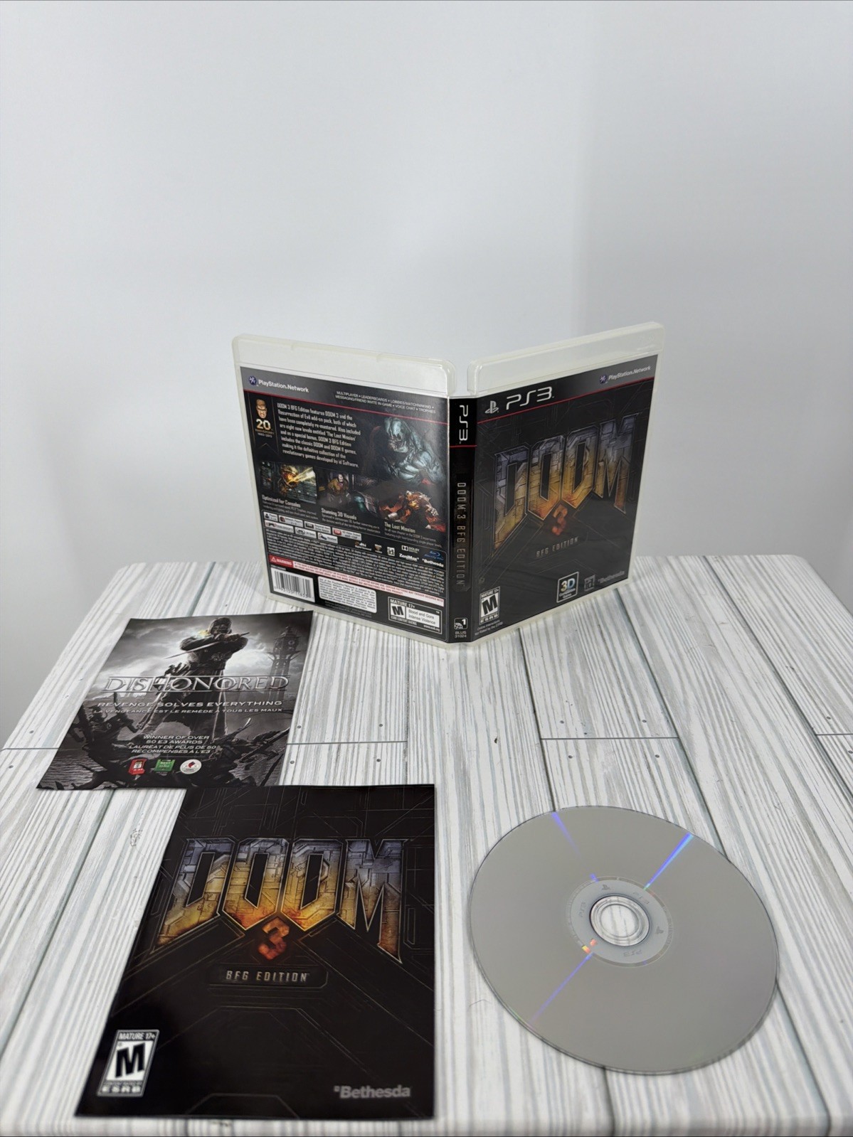 Doom 3: BFG Edition / PlayStation 3 PS3 / CIB / Clean / Tested / Read