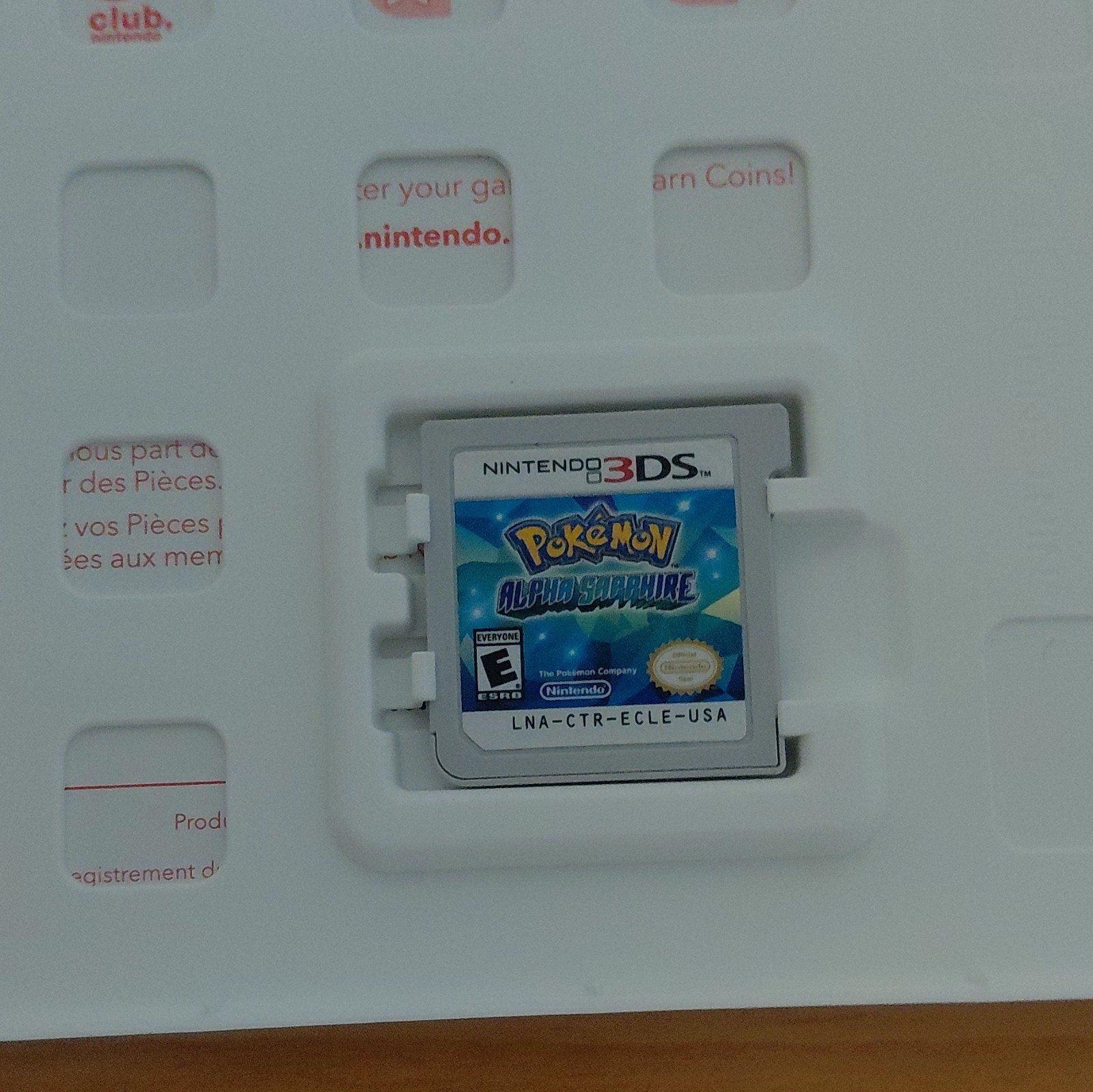 Nintendo Pokémon Alpha Sapphire Nintendo 3DS Game Case Cartridge Manual CIB