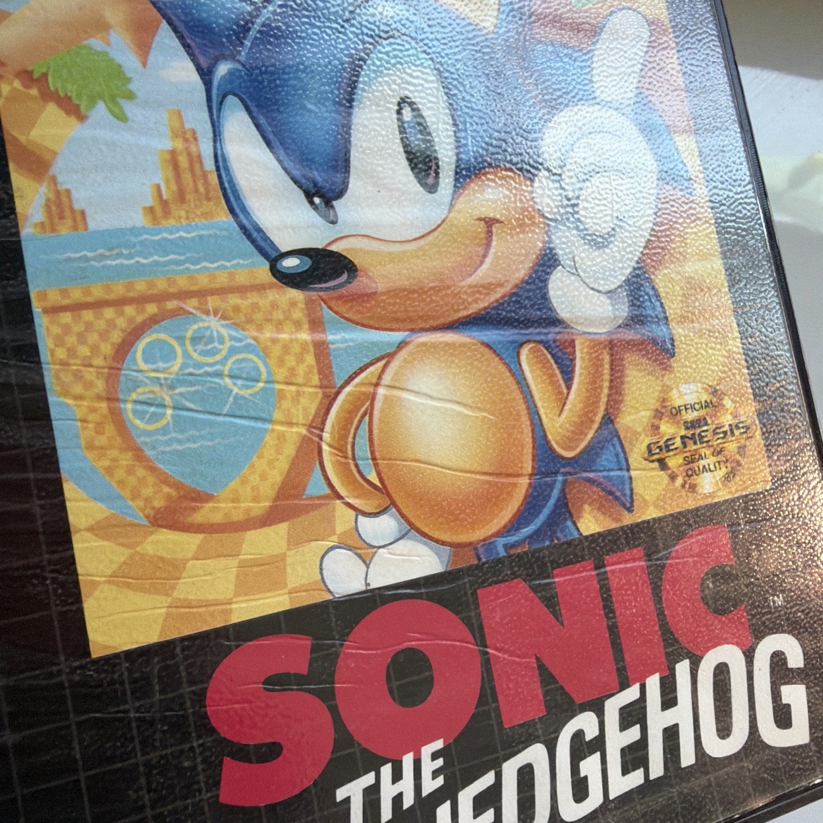 Sonic the Hedgehog (Sega Genesis, 1991) Sega Not For Resale Edition No Manual
