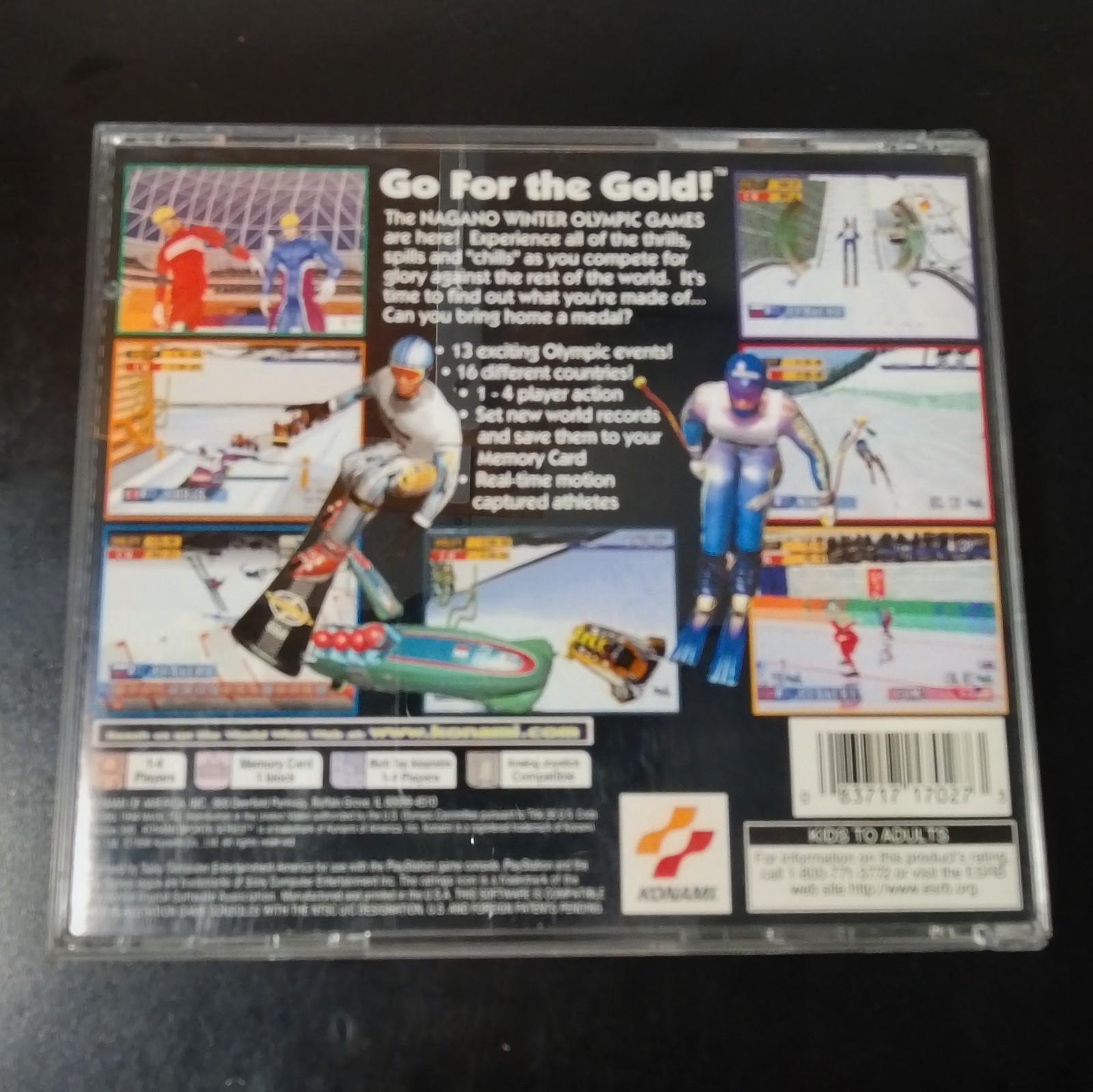 Nagano Winter Olympics ’98 and Olympic Summer Games Atlanta ’98 (PS1, 1998) CIB
