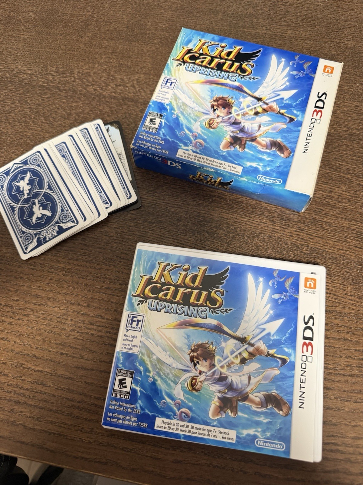 Kid Icarus Uprising (Nintendo 3DS) Complete Big Box – Tested With Cards