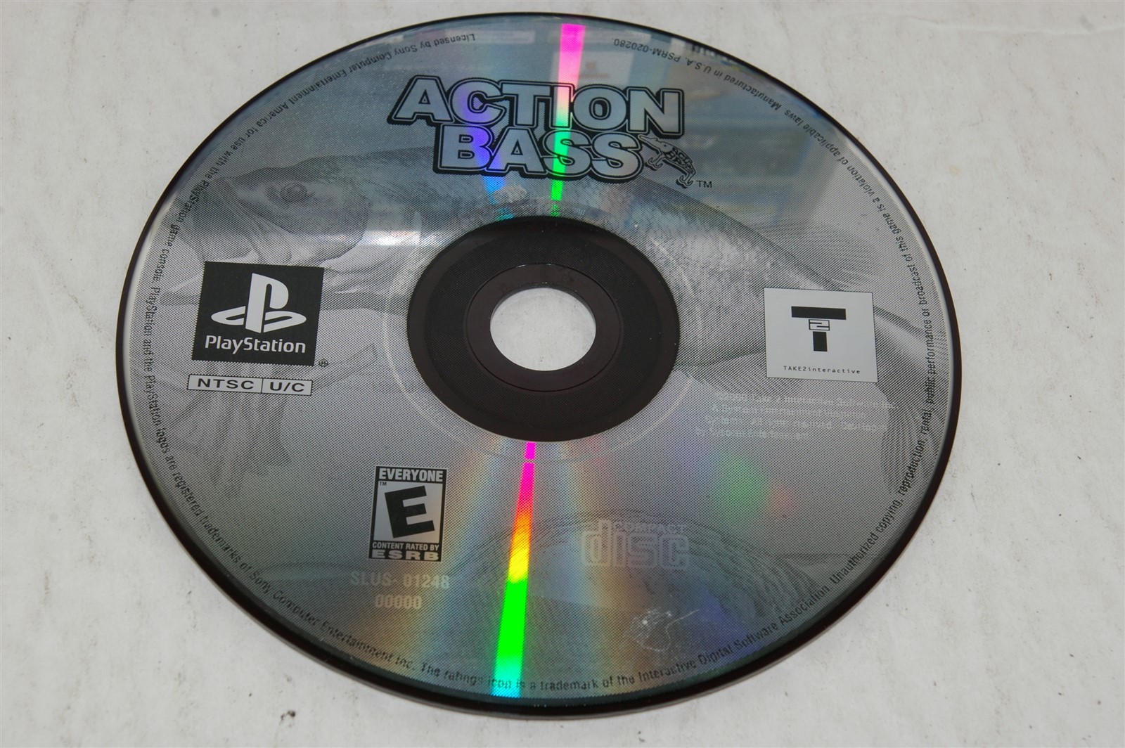 Action Bass (Sony Playstation 1, 2000) PS1 Complete TESTED